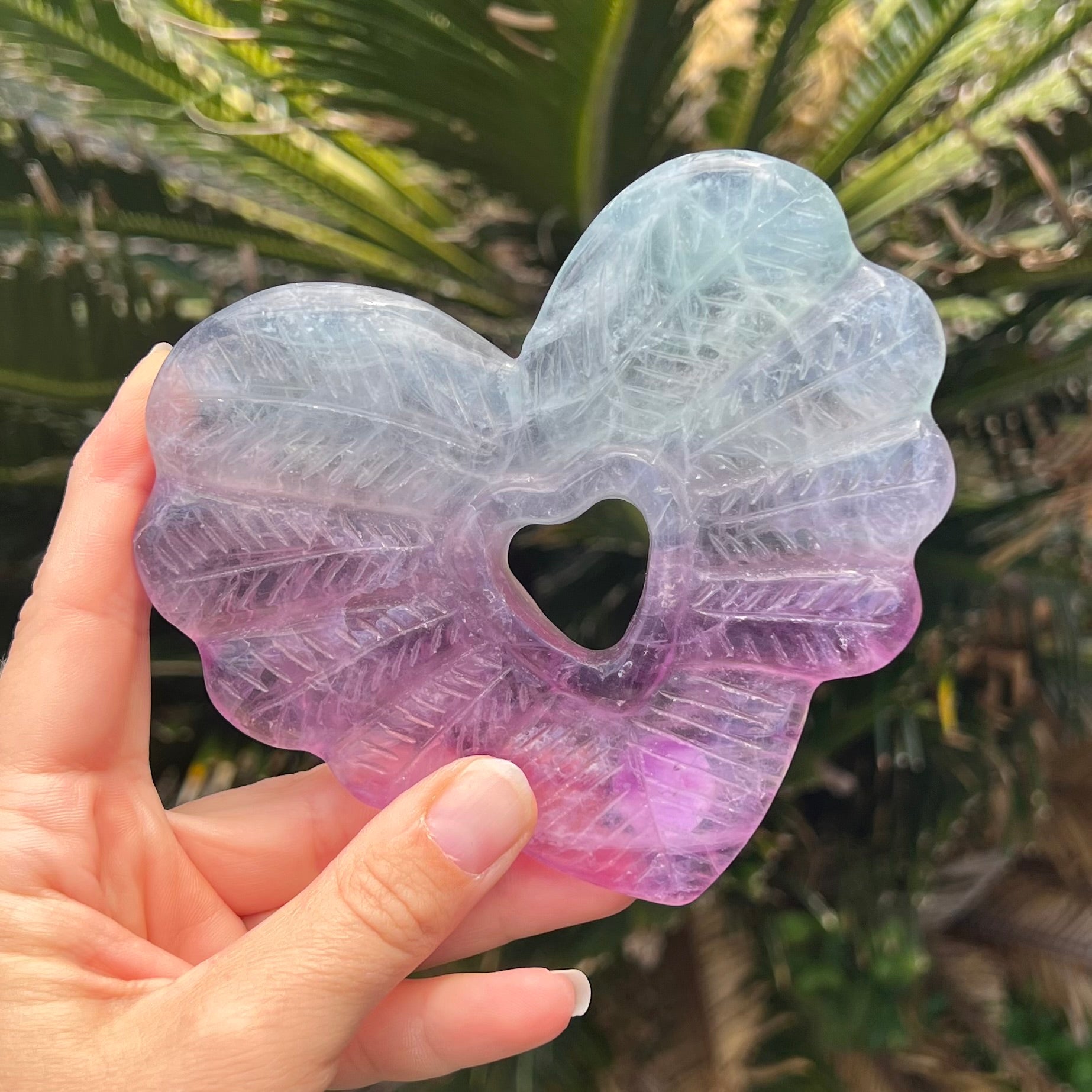 Fluorite Heart