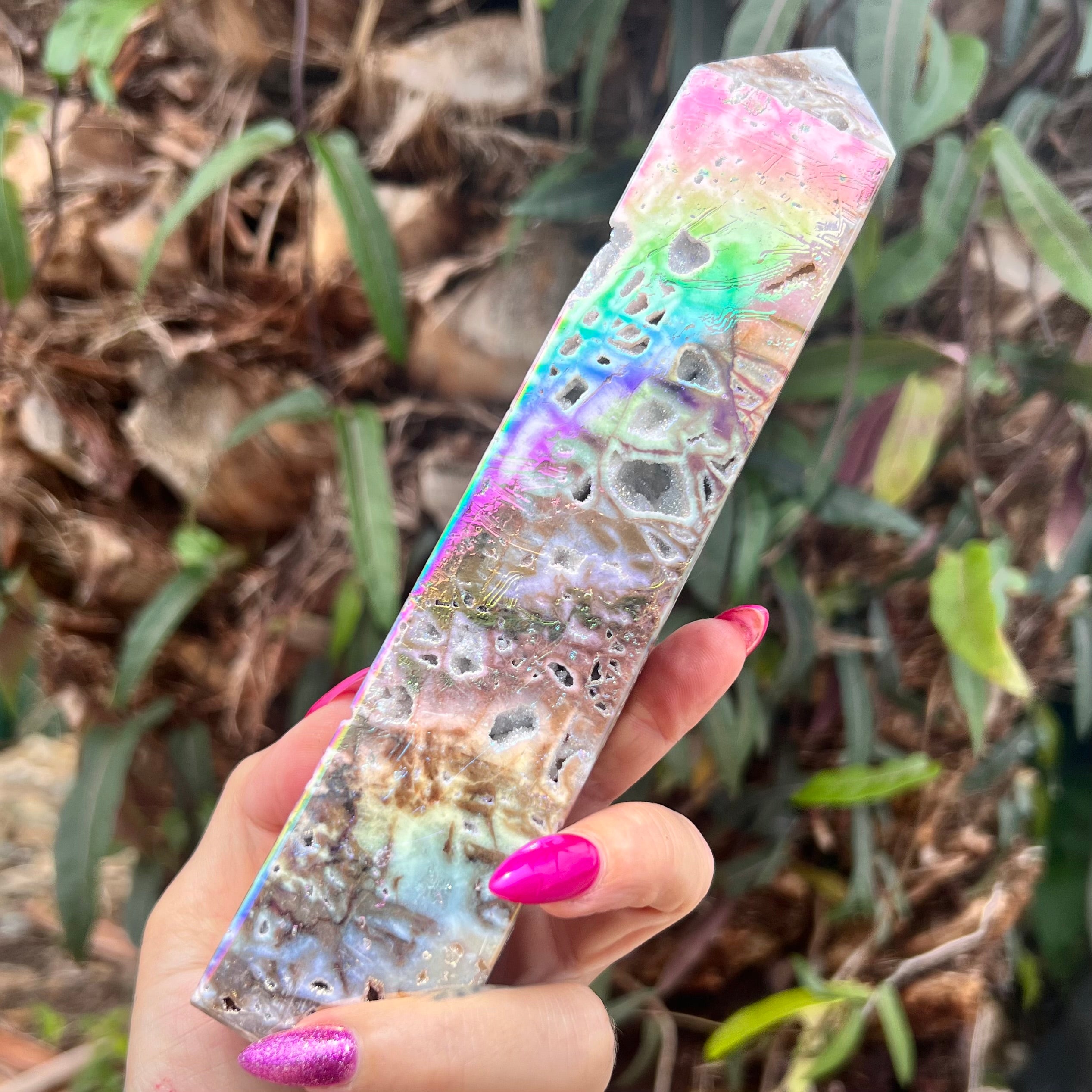 Tour de sphalérite - Électroplaquée