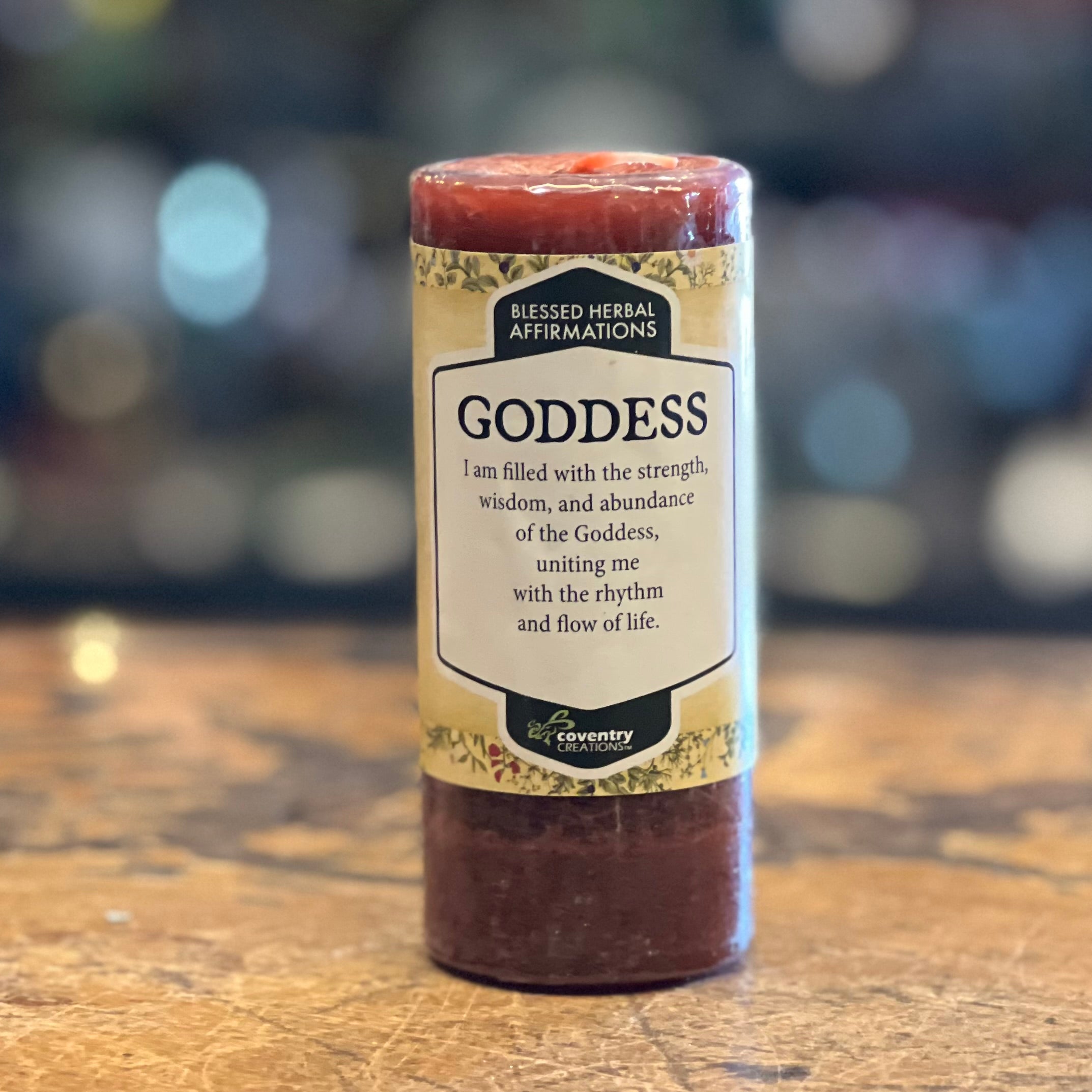 GODDESS Affirmation Candle