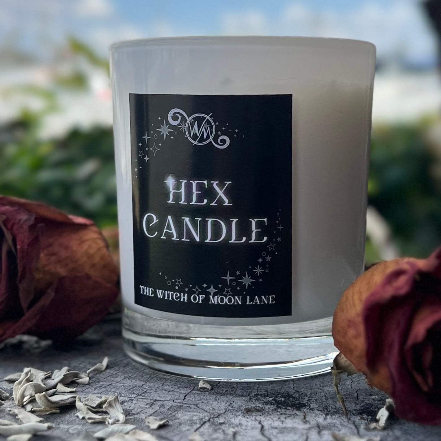 Hex Candle ~ The Witch of Moons Lane
