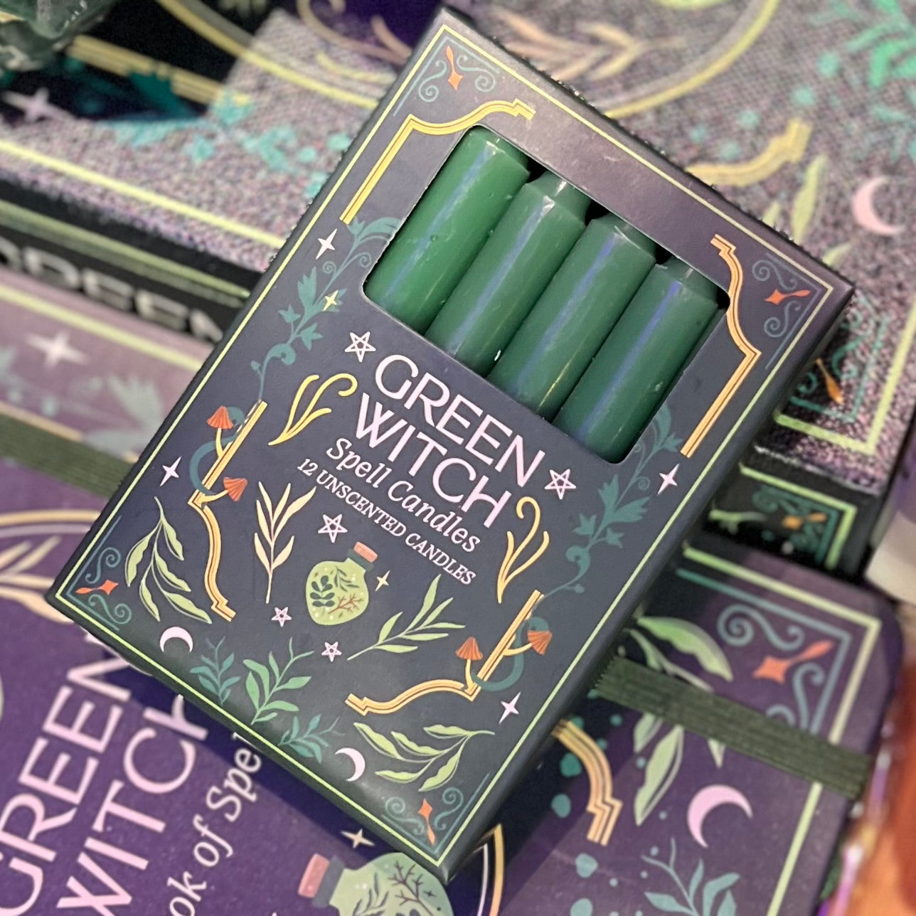 Green Witch ~ Spell Candles