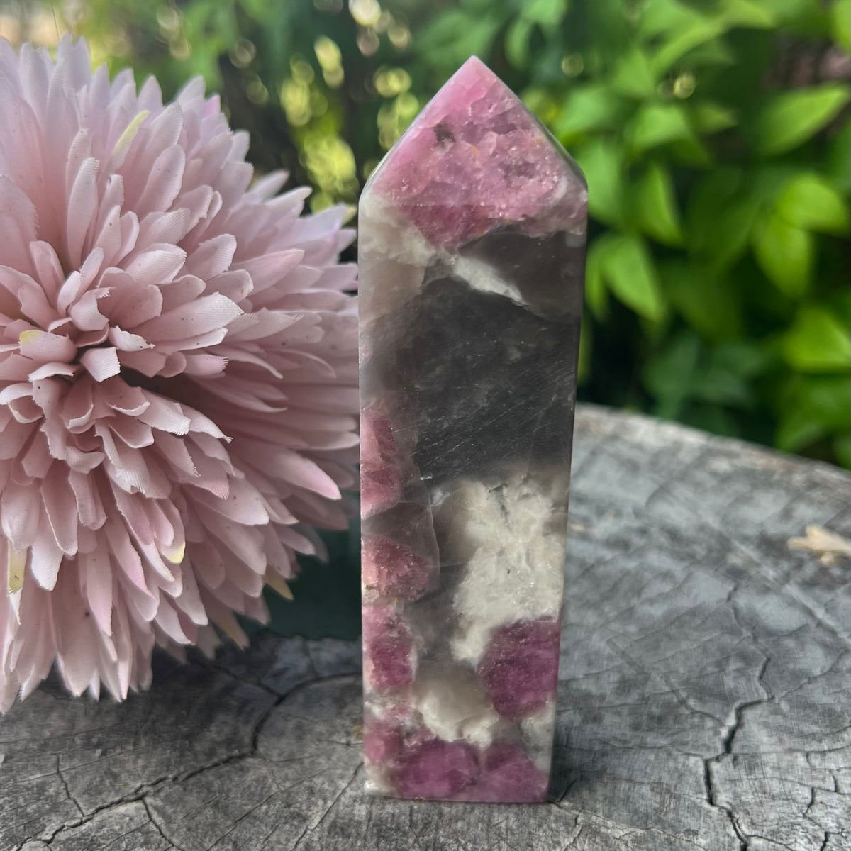 Pink Tourmaline Generator Tower – Muse Crystals & Mystical Gifts