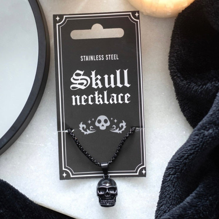 Stainless Steel Skull Necklace