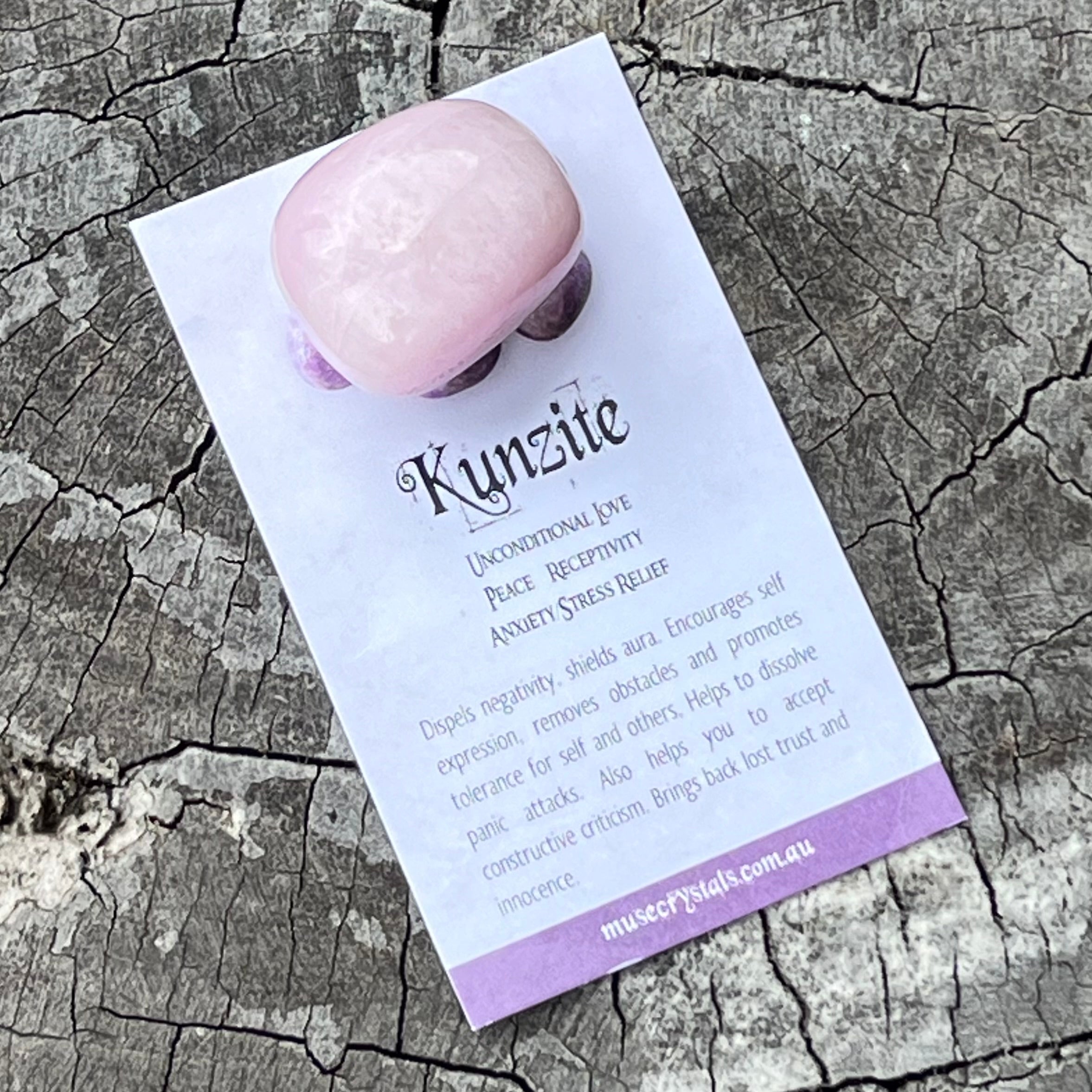 Kunzite ~ Specialty Boxed Crystal