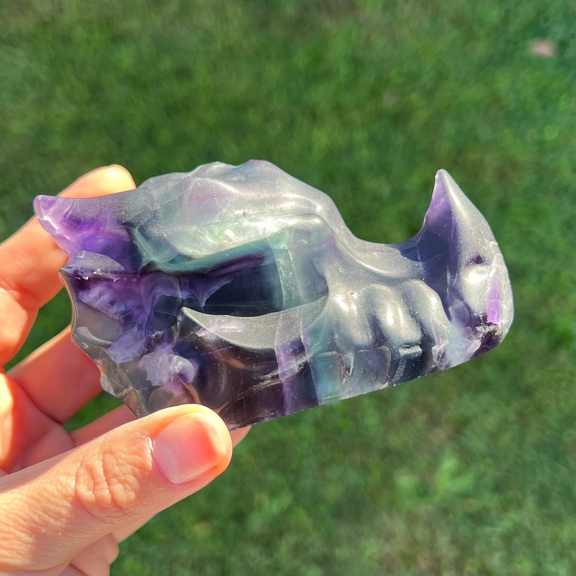 Blood Stone Dragon Head