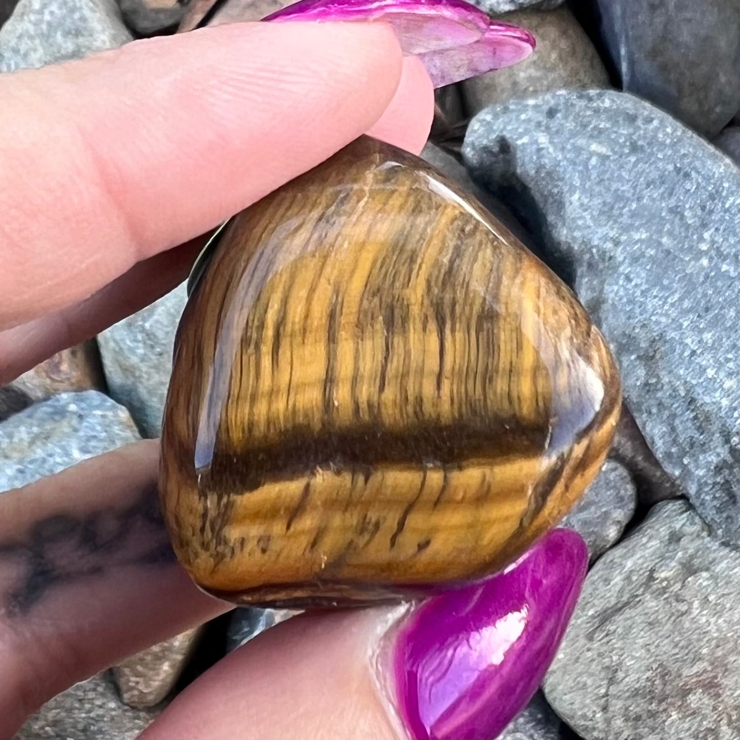 Tiger Eye Specialty Tumble Stone