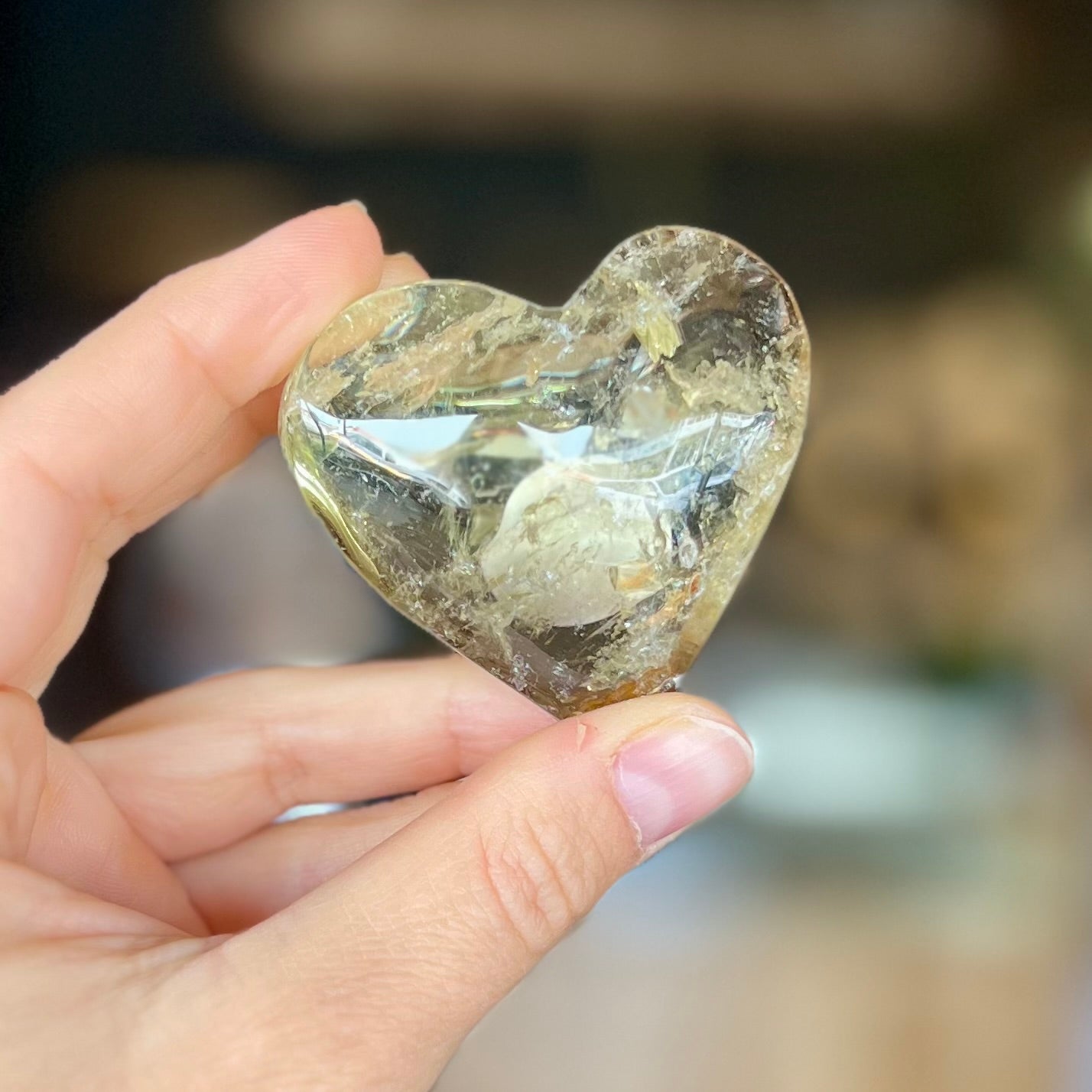 Lots of Love ~ Citrine Heart