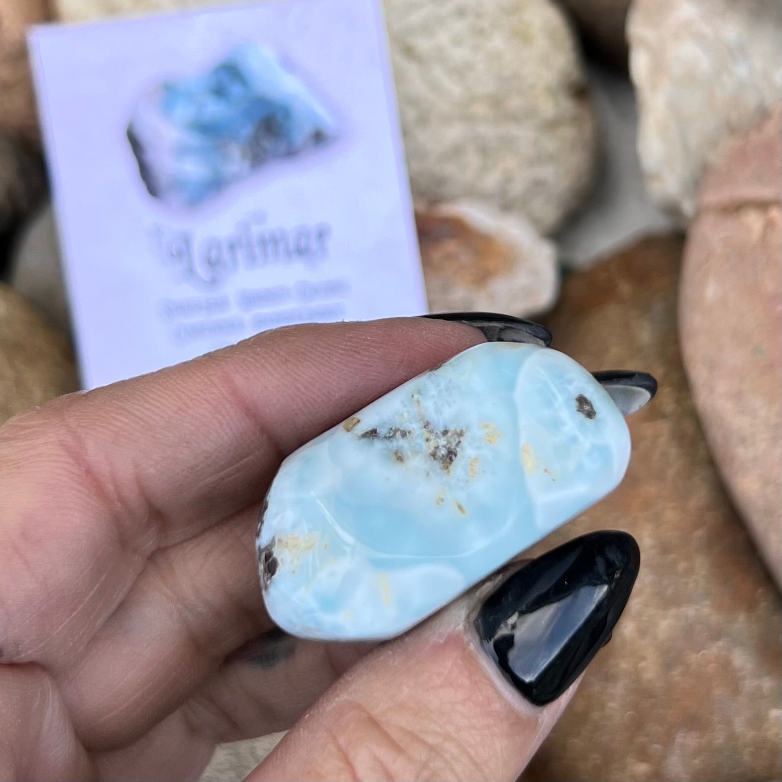 Larimar ~ Specialty Boxed Crystal
