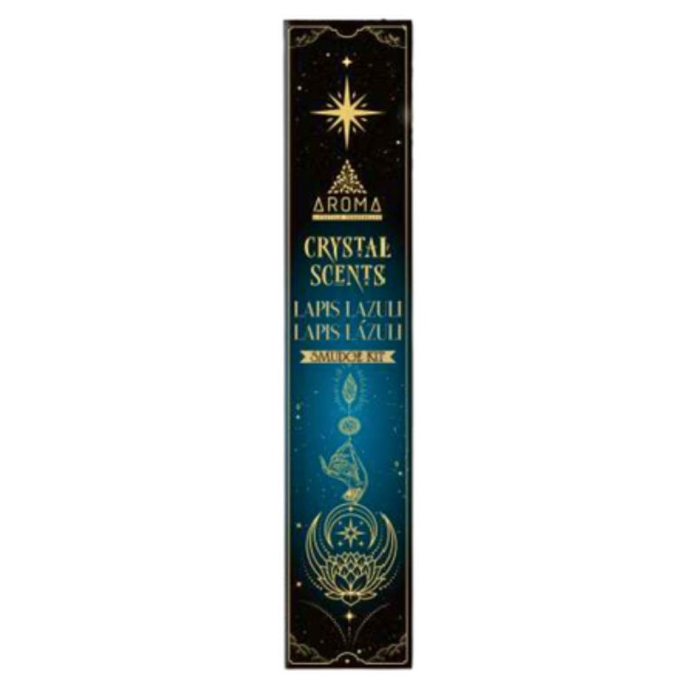 Lapis Lazuli ~ Crystal Scents Smudge Kit Incense