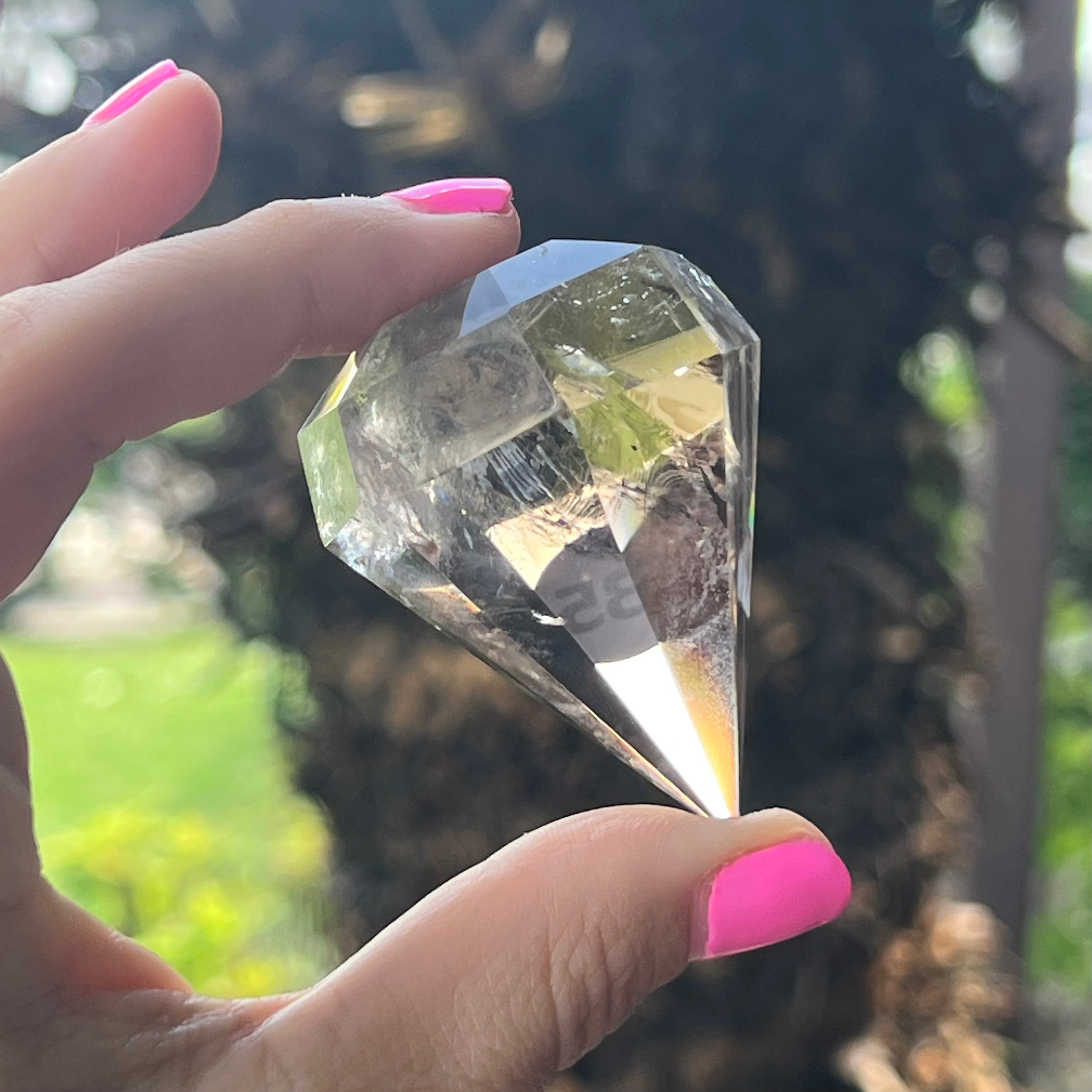 Smokey Citrine ~ Quartz Diamond Cut
