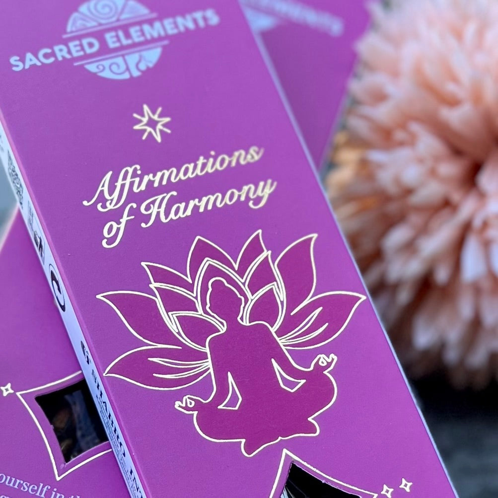 Affirmation of Harmony ~ Rose Quartz Incense Kit