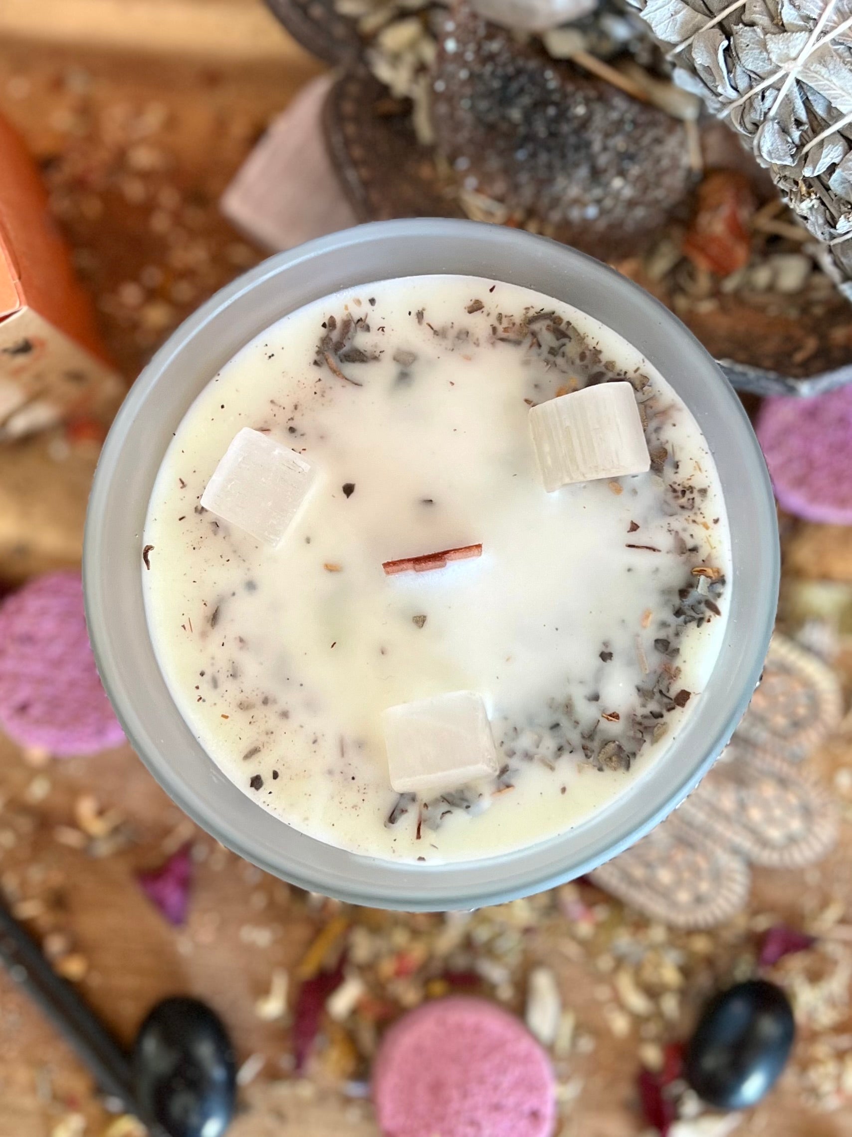White Sage Candle ~ Purification