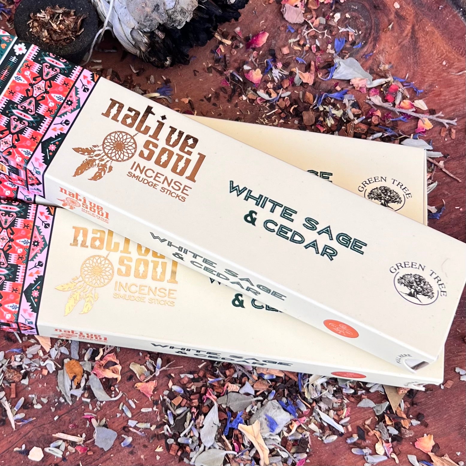 White Sage & Cedar Incense ~ Smudge Sticks