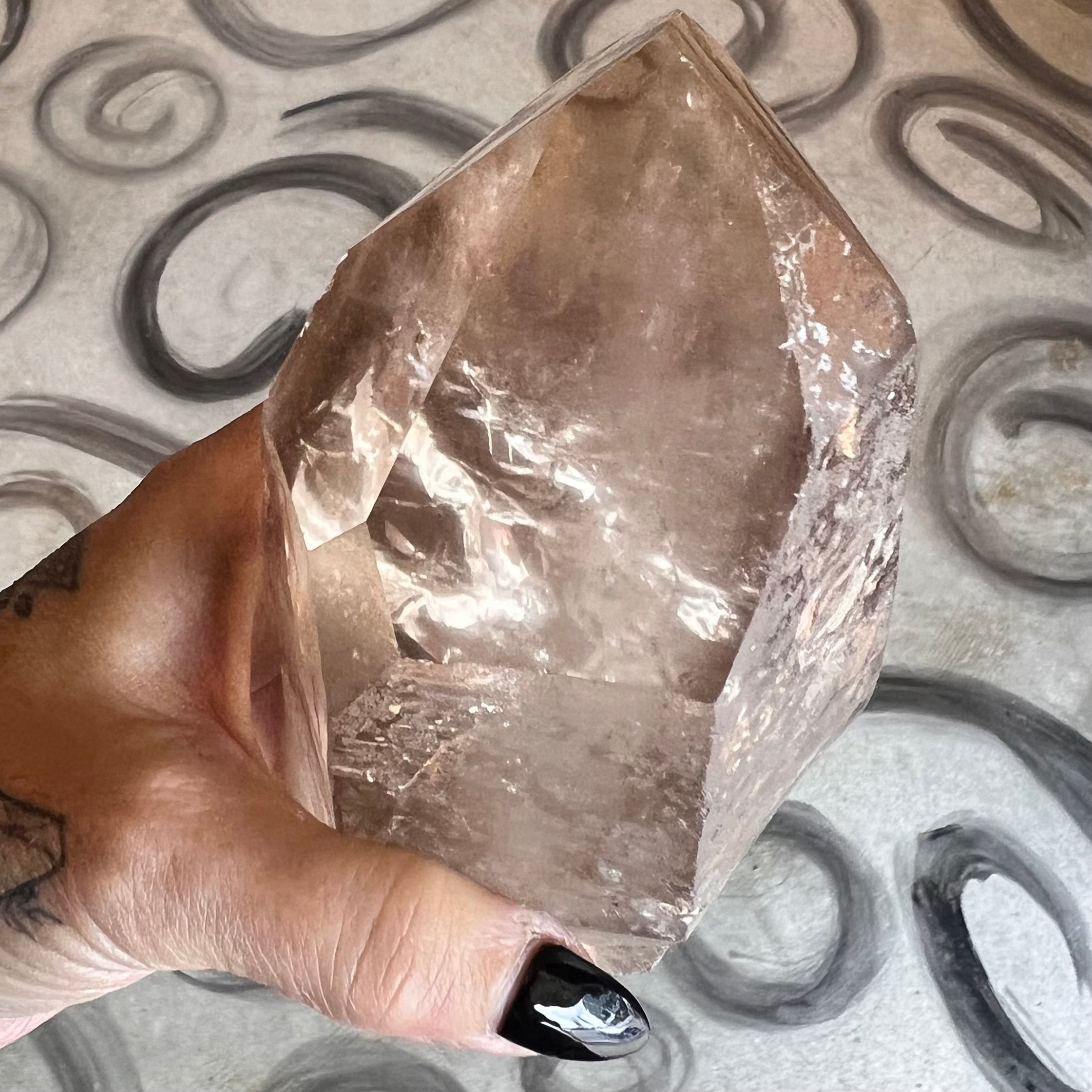 Sensational Citrine Semi Raw Point