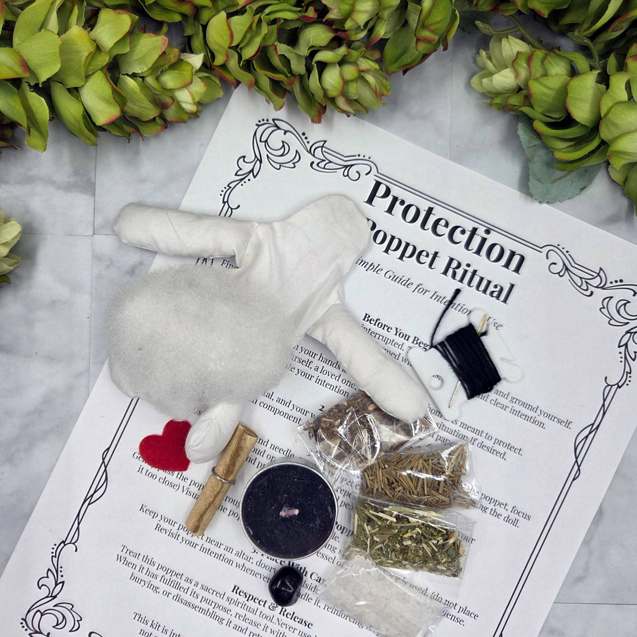 Protection Poppet Spell Kit – Energy Shield & Warding