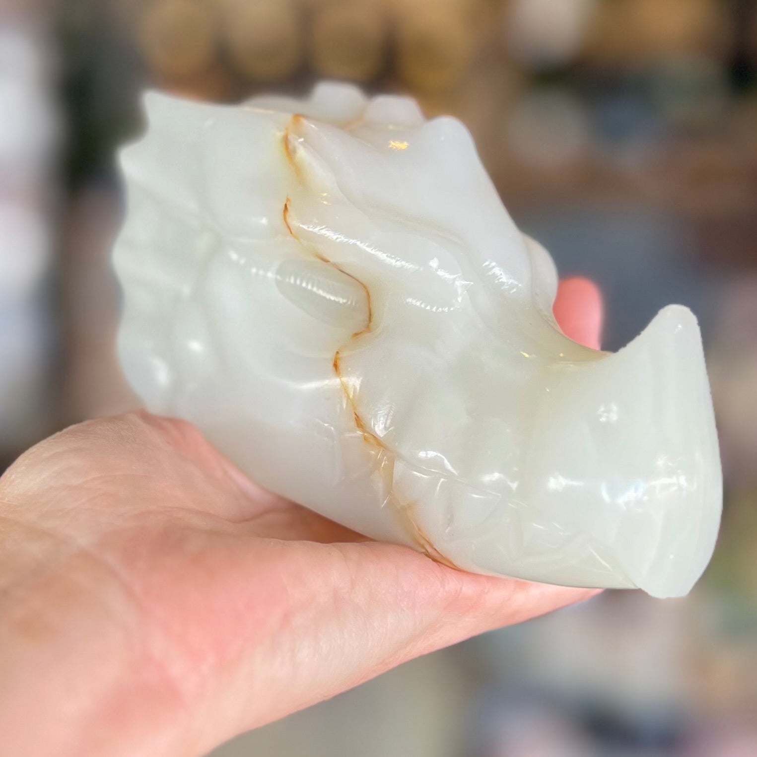 Afghanistan Jade ~ Dragon Head