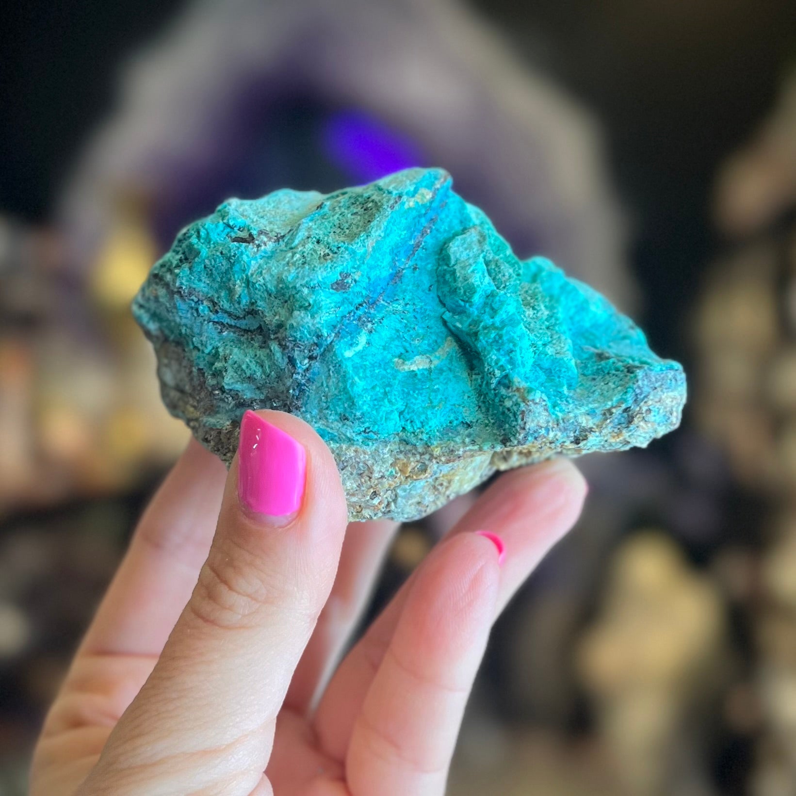 Raw Chrysocolla Specimen ~ 1