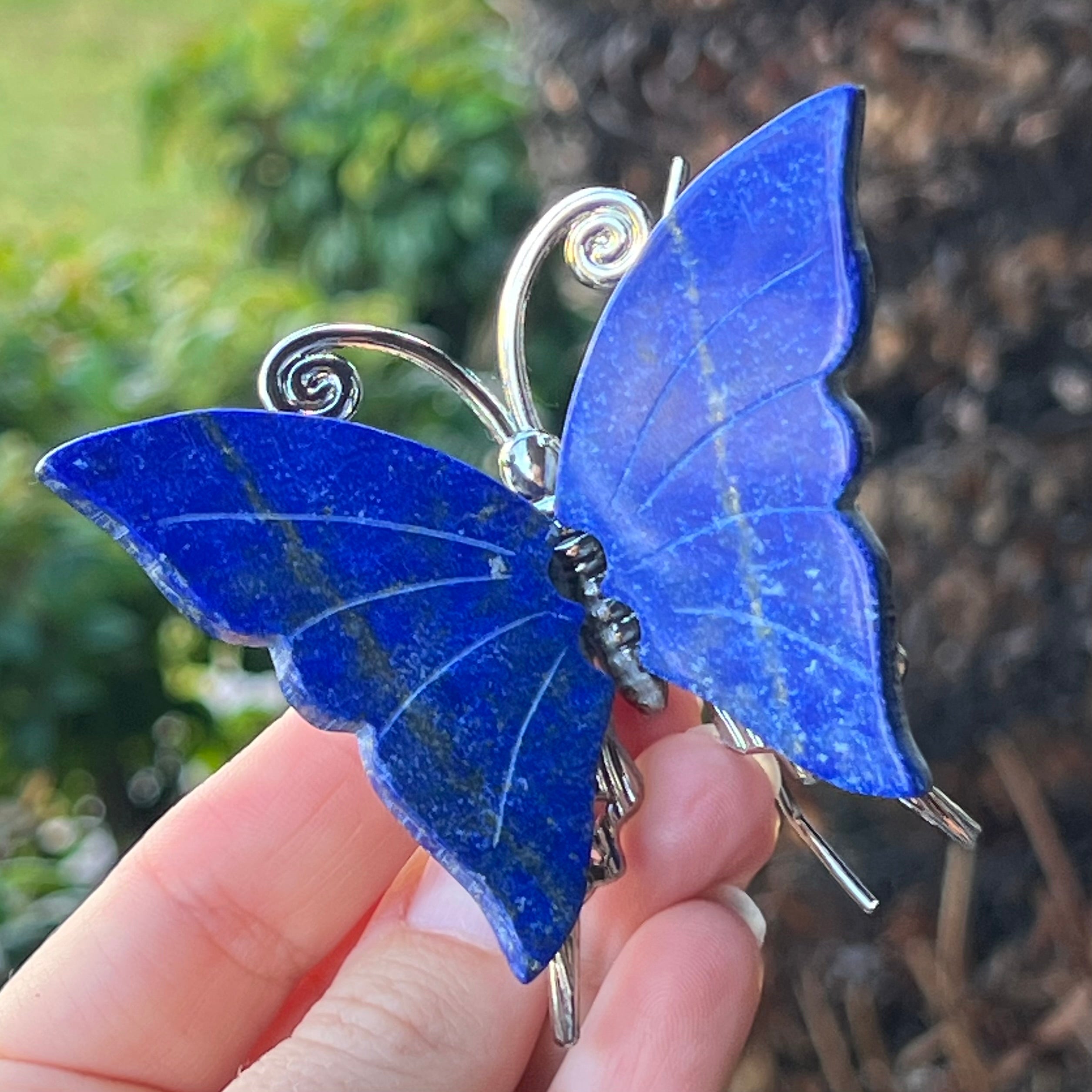 Lapis Lazuli Butterfly