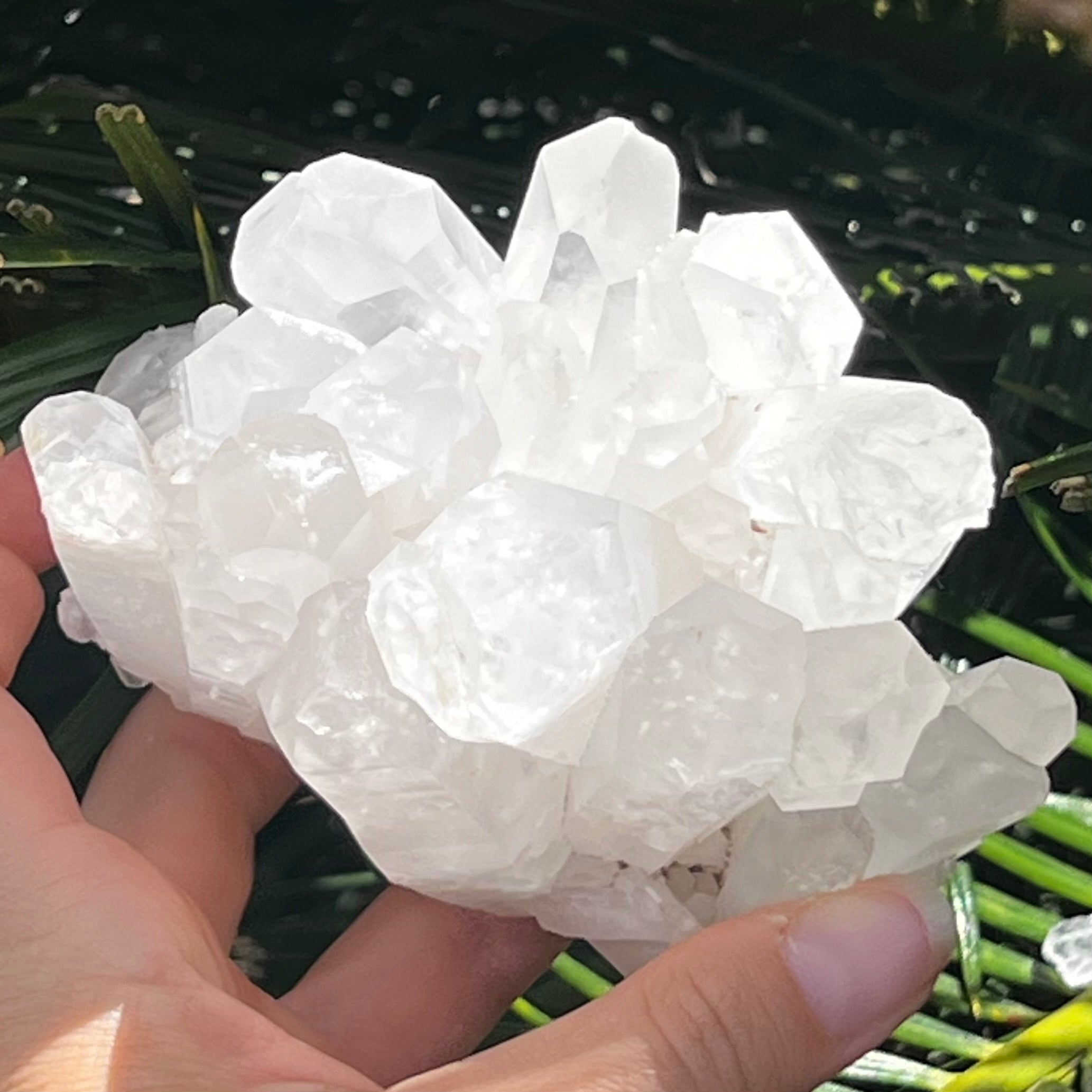 Clear Quartz Natural Raw Cluster