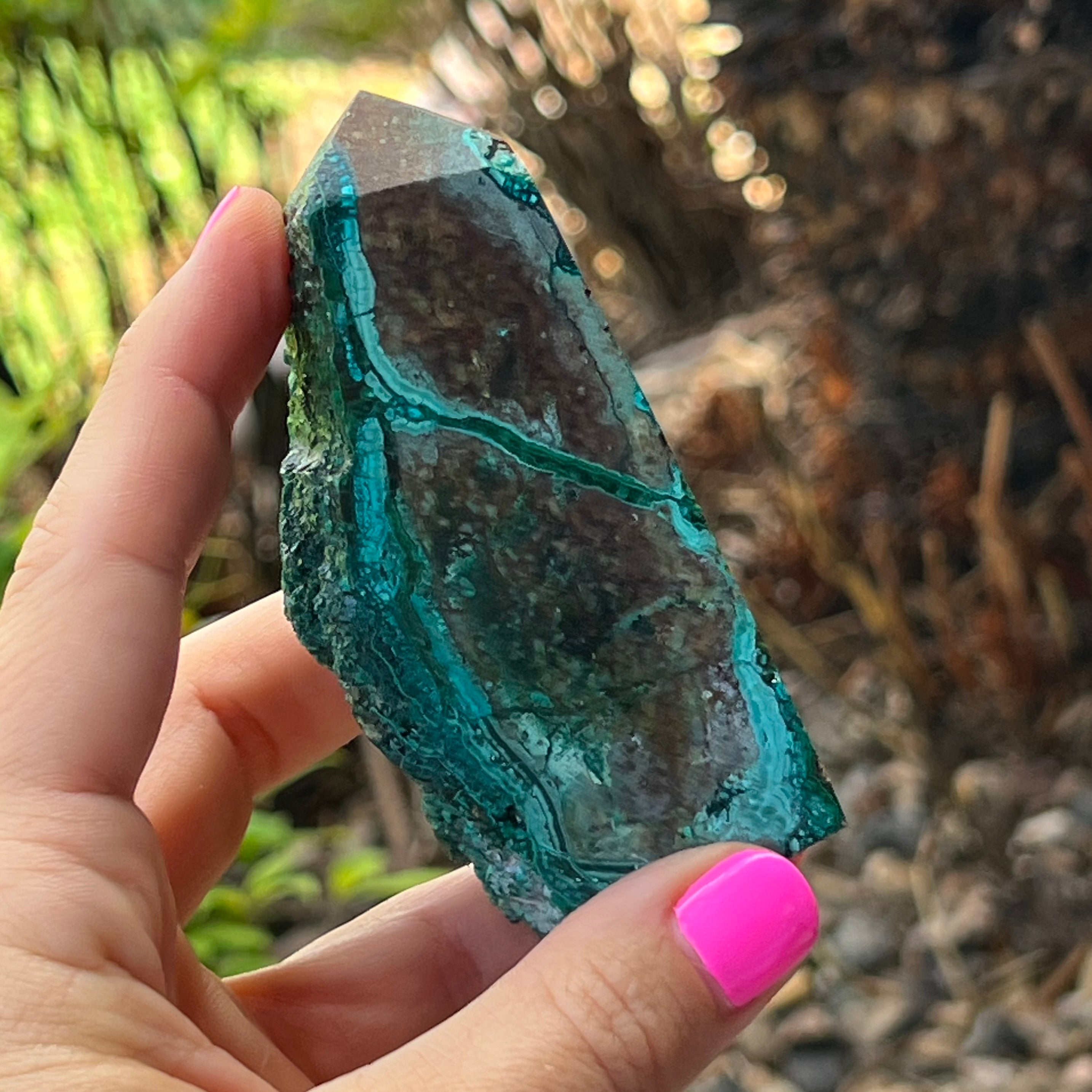 Azurite / Malachite ~ Semi Polished Generator