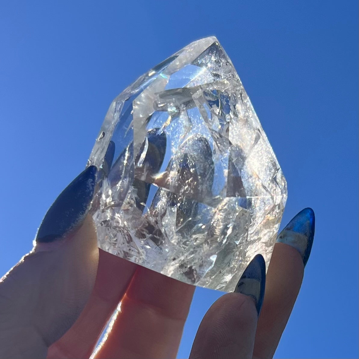 Clear Quartz Generator Tower