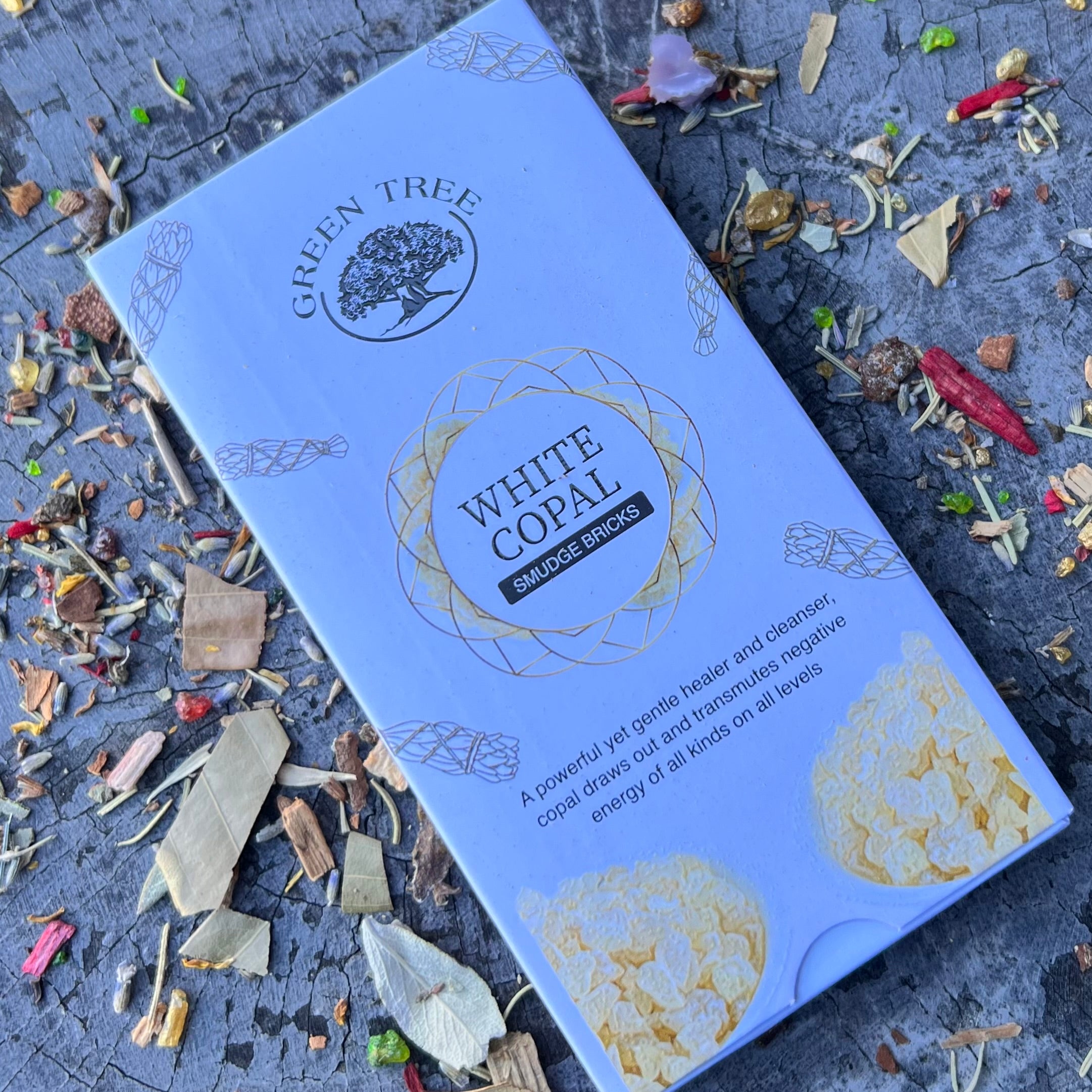 White Copal  ~ Smudge Bricks