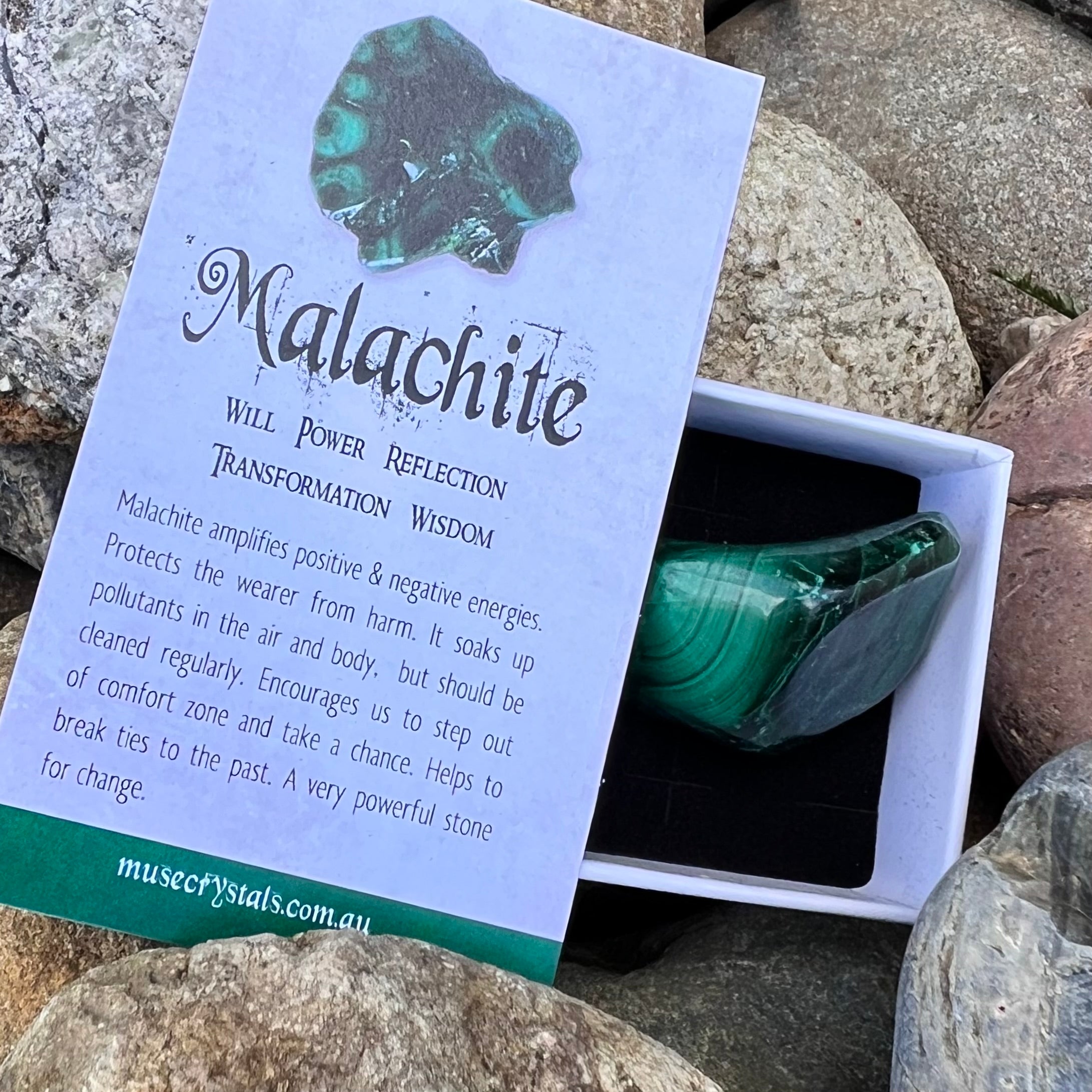 Malachite ~ Specialty Boxed Crystal (2)