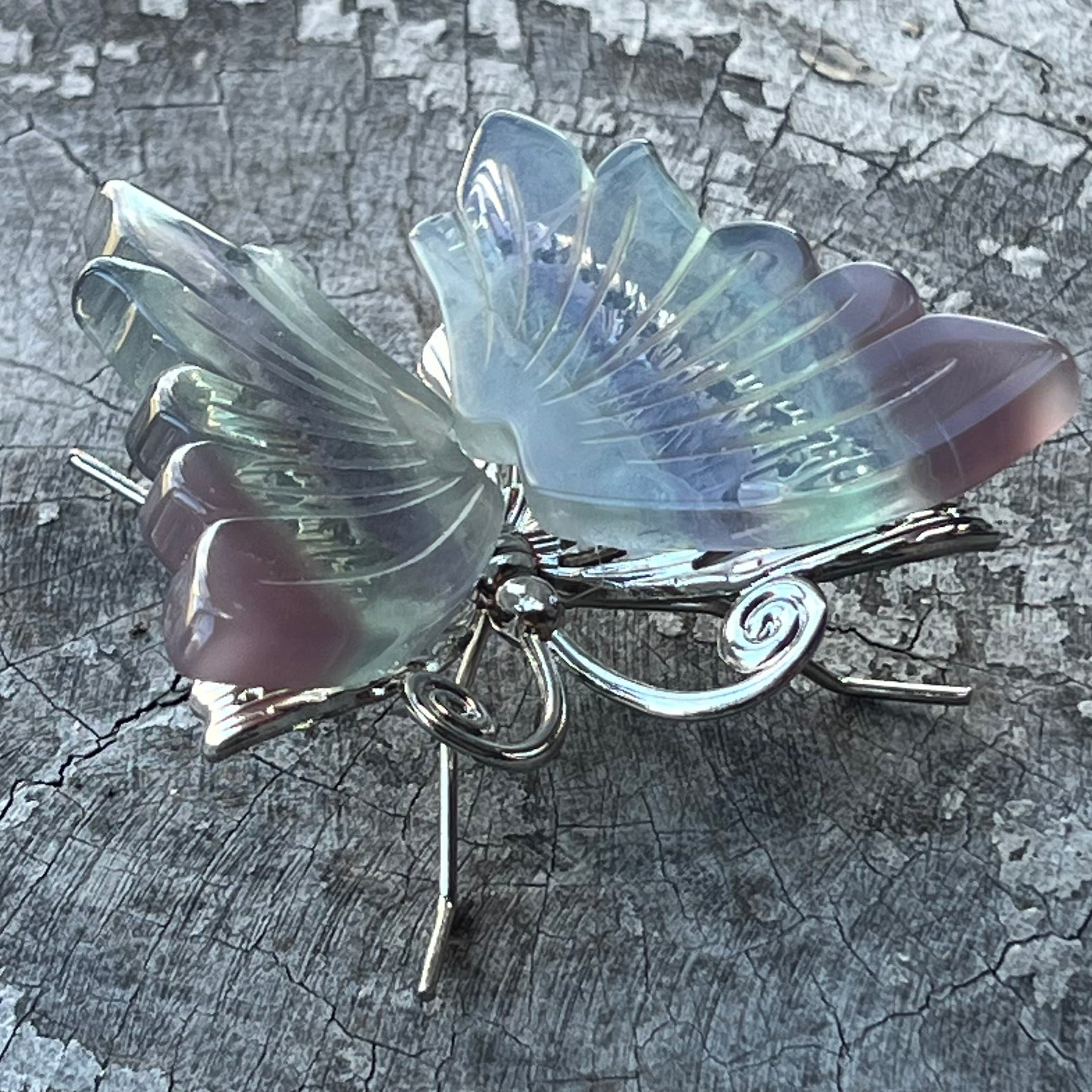 Rainbow Fluorite Butterfly