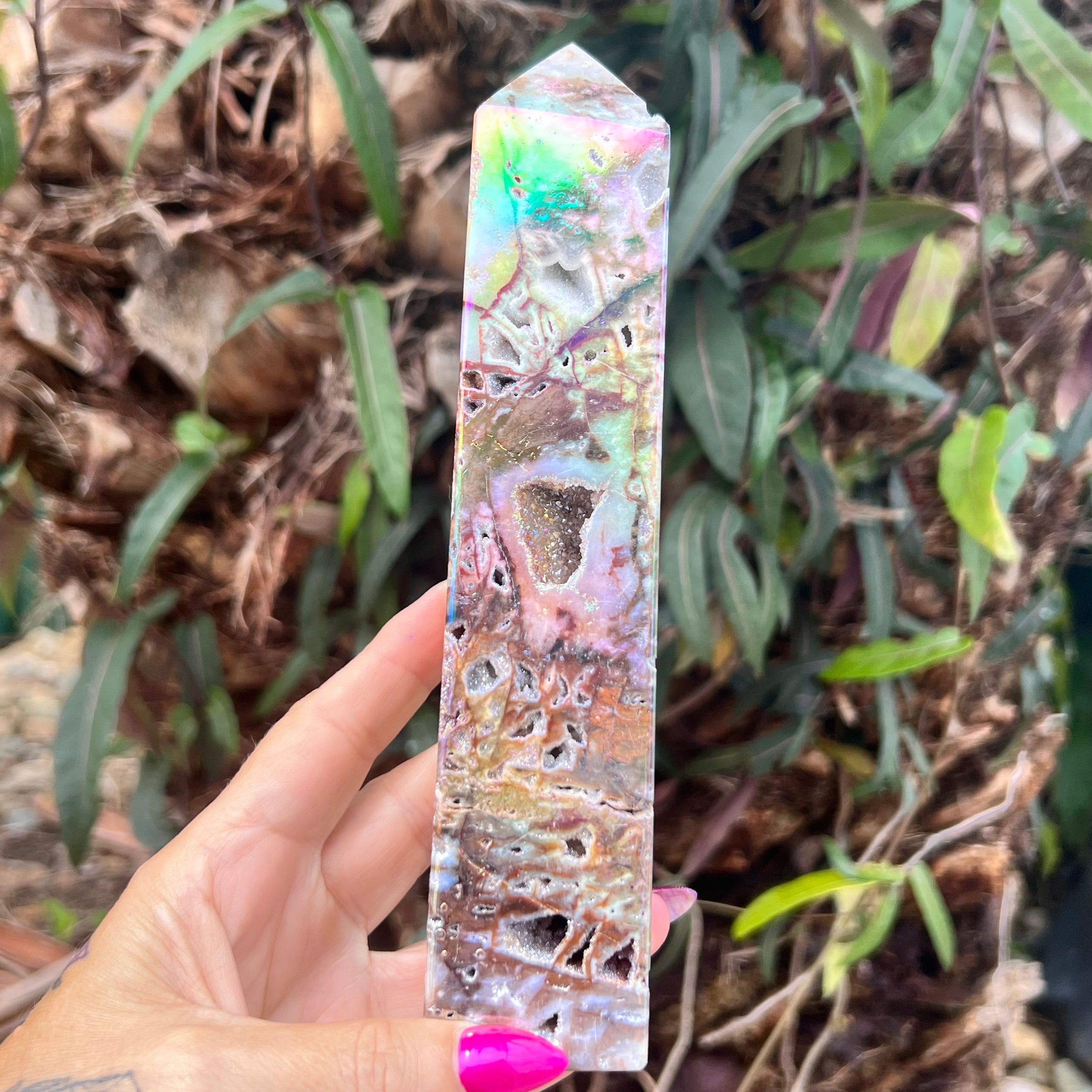 Tour de sphalérite - Électroplaquée