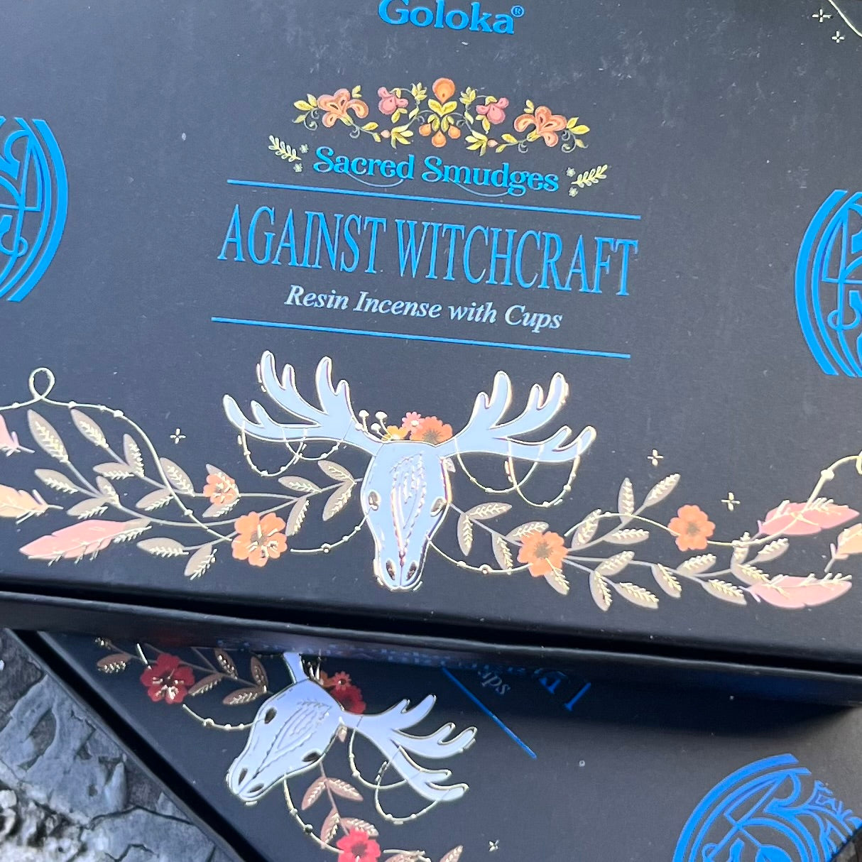 Sacred Smudges Against Witchcraft ~ Resin Incense Cups