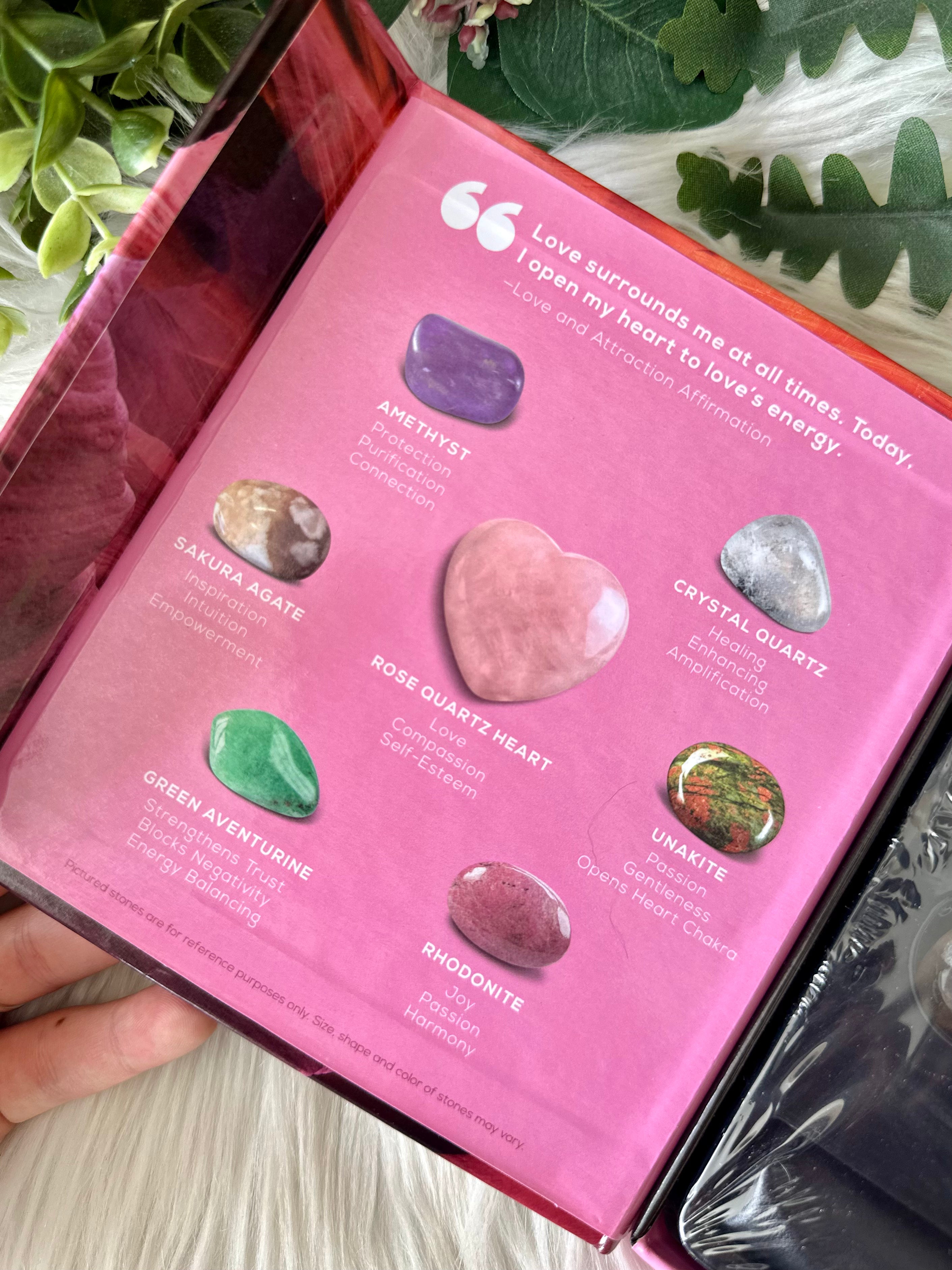 Love and Attraction Crystal Collection - Muse Crystals & Mystical Gifts