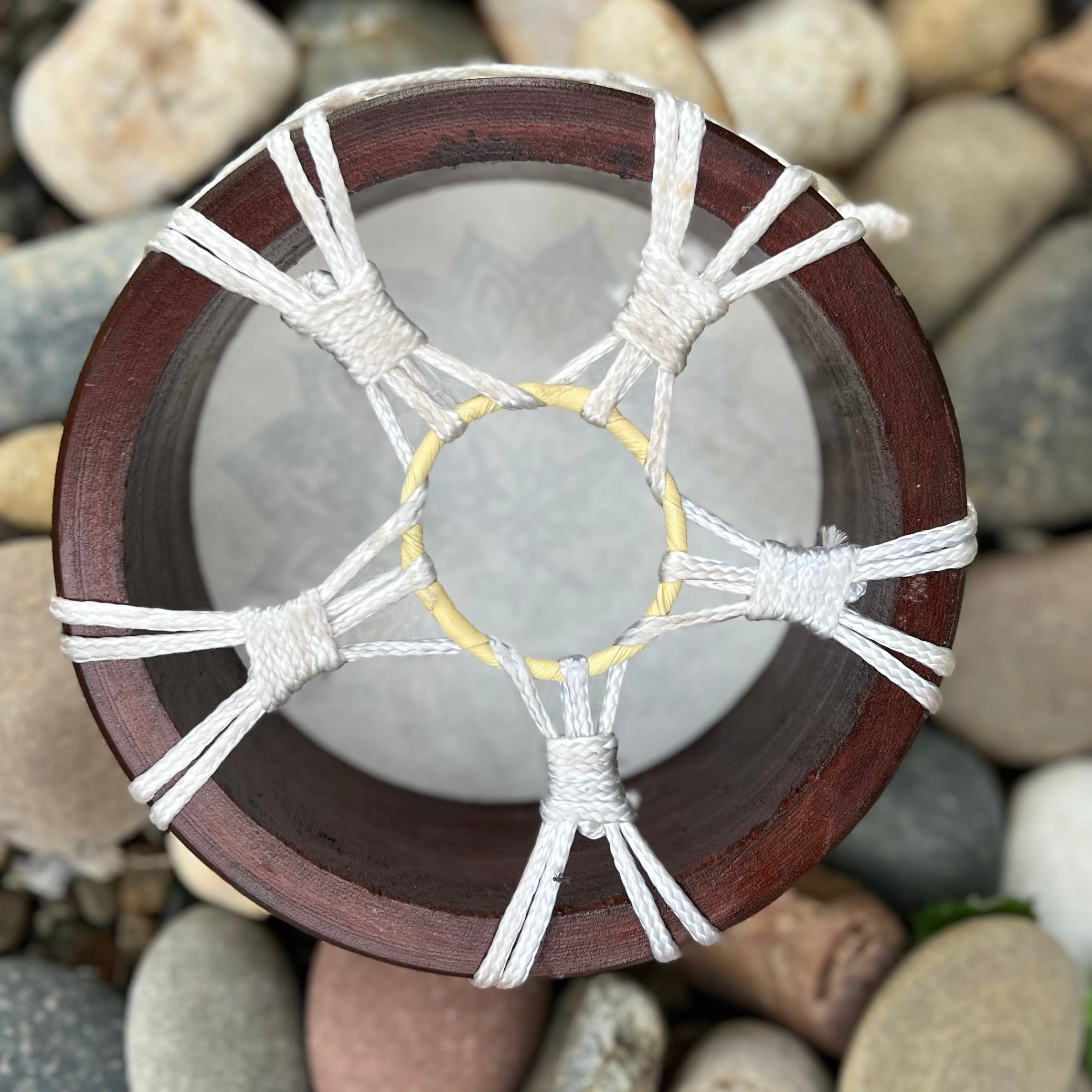 Mandala Vegan Drum with Striker