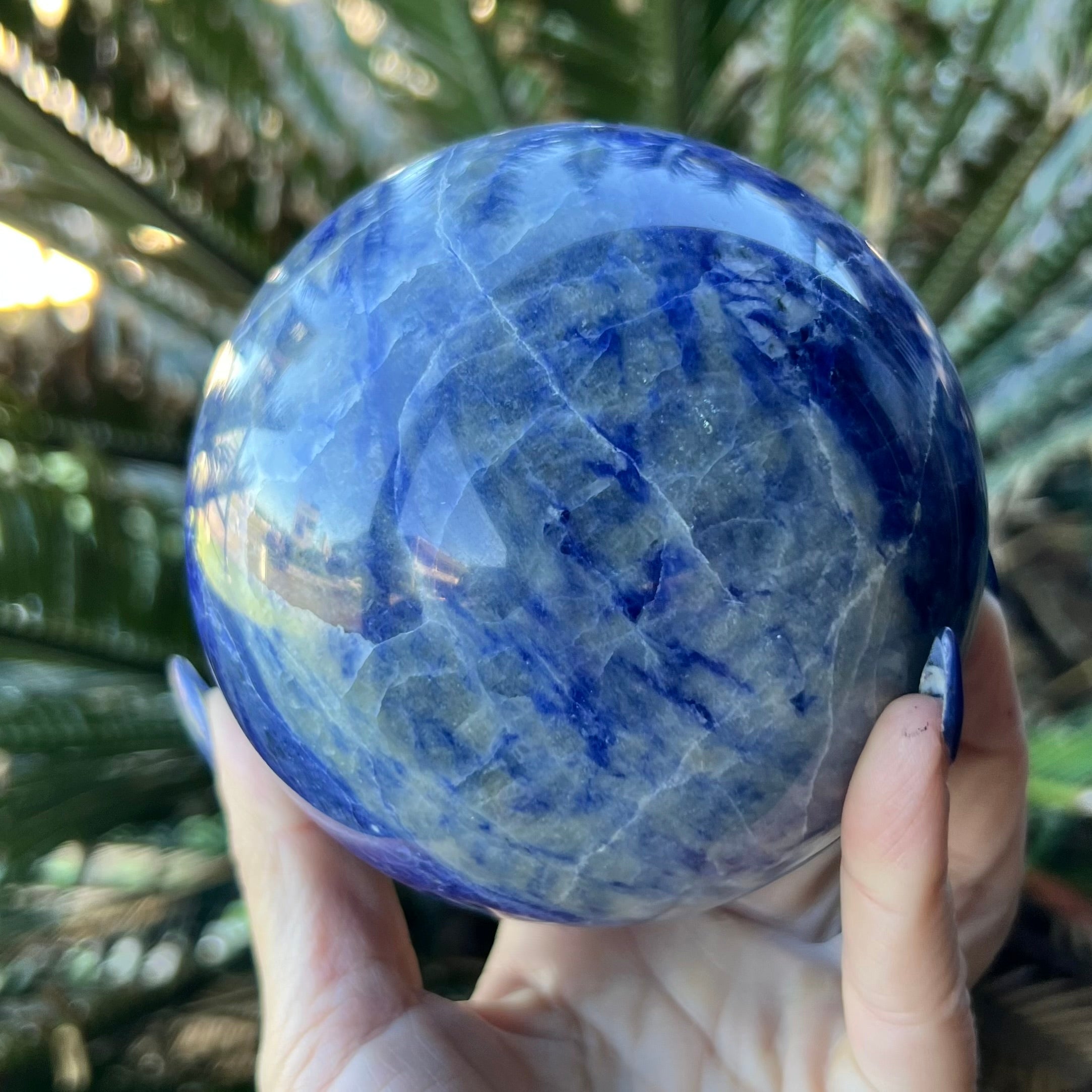 Self Expression Sphere ~ Sodalite