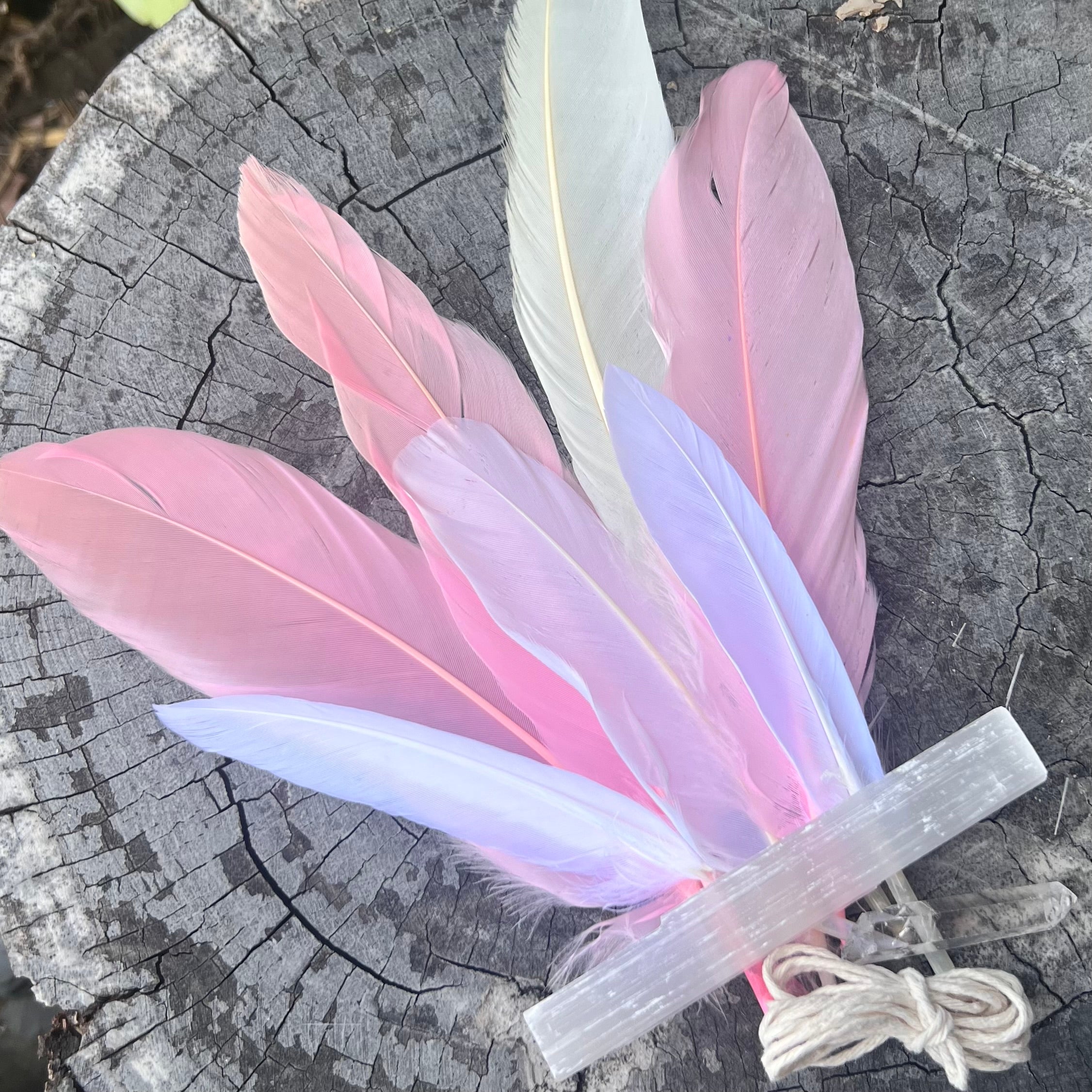 DIY Make your own smudge wand kit ~ Pink Vibes