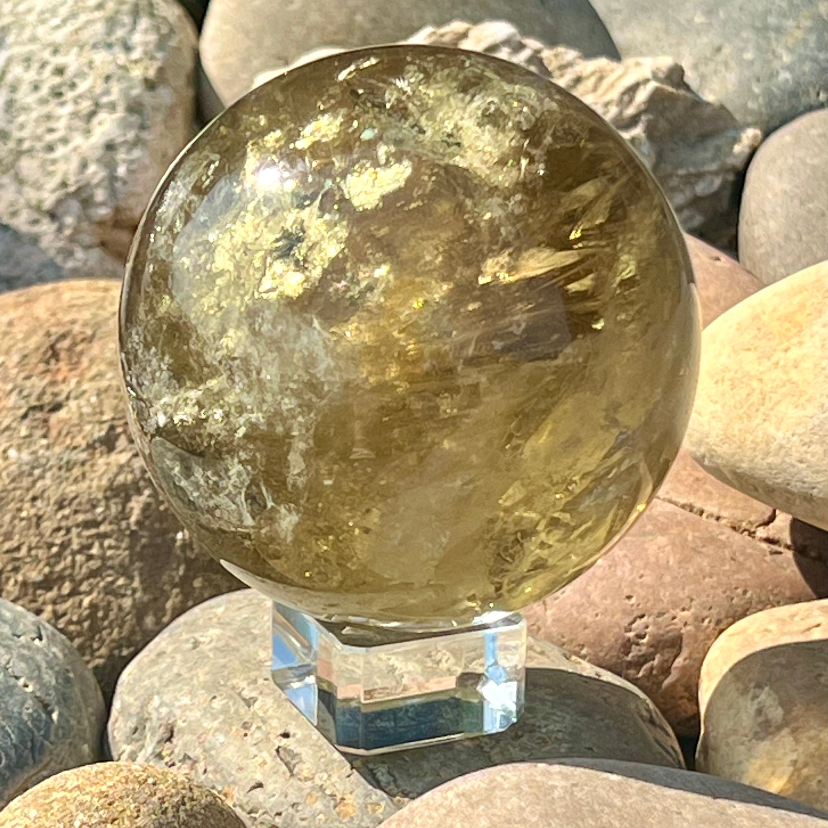 Gorgeous Citrine Sphere