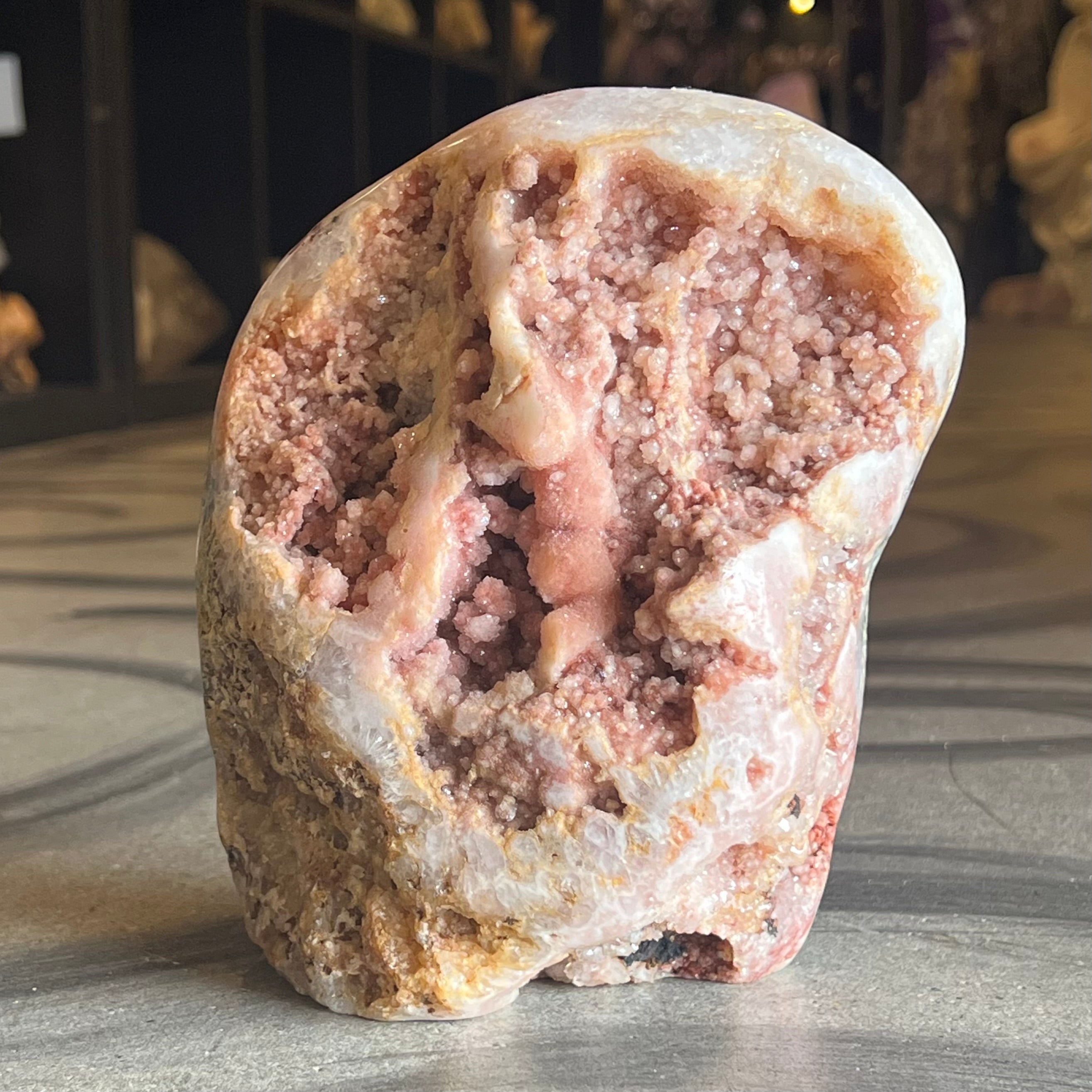 Pink Amethyst Geode