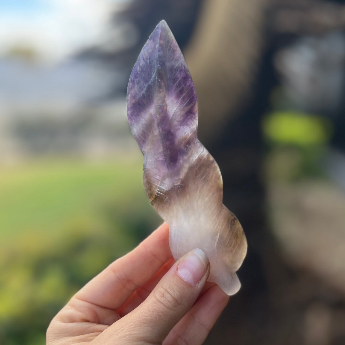 Amethyst Feather of Peace & Tranquility