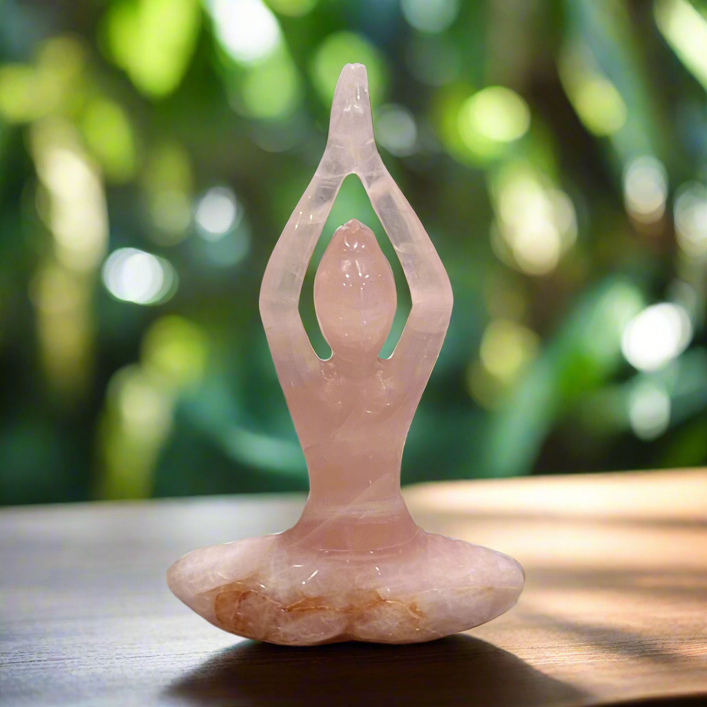 Yoga Lady ~ Rose Quartz
