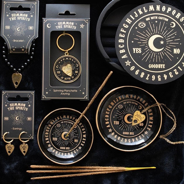 Talking Board Spinning Planchette ~ Key Ring