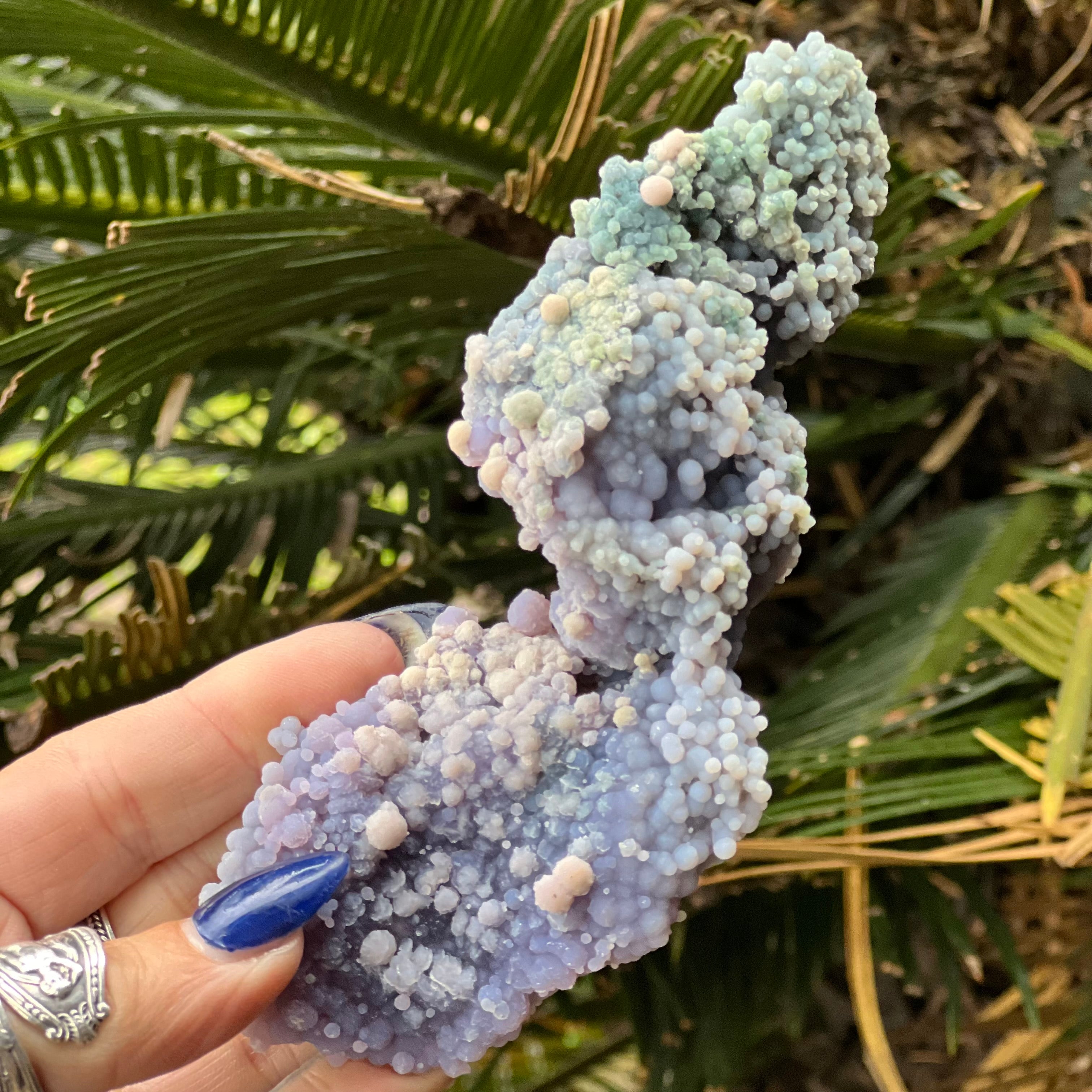 Grape Agate Specimen