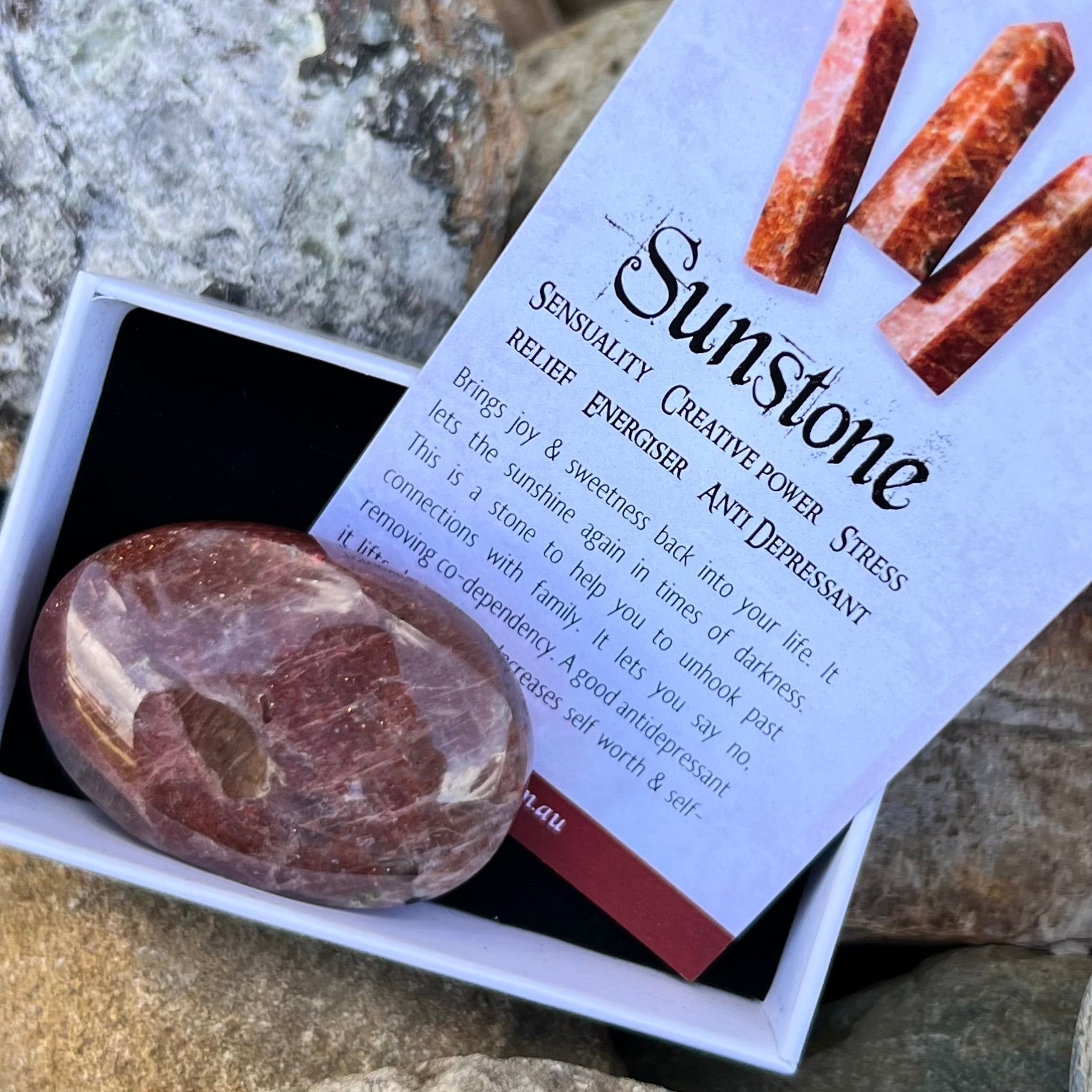 Sunstone ~ Specialty Boxed Crystal (3)