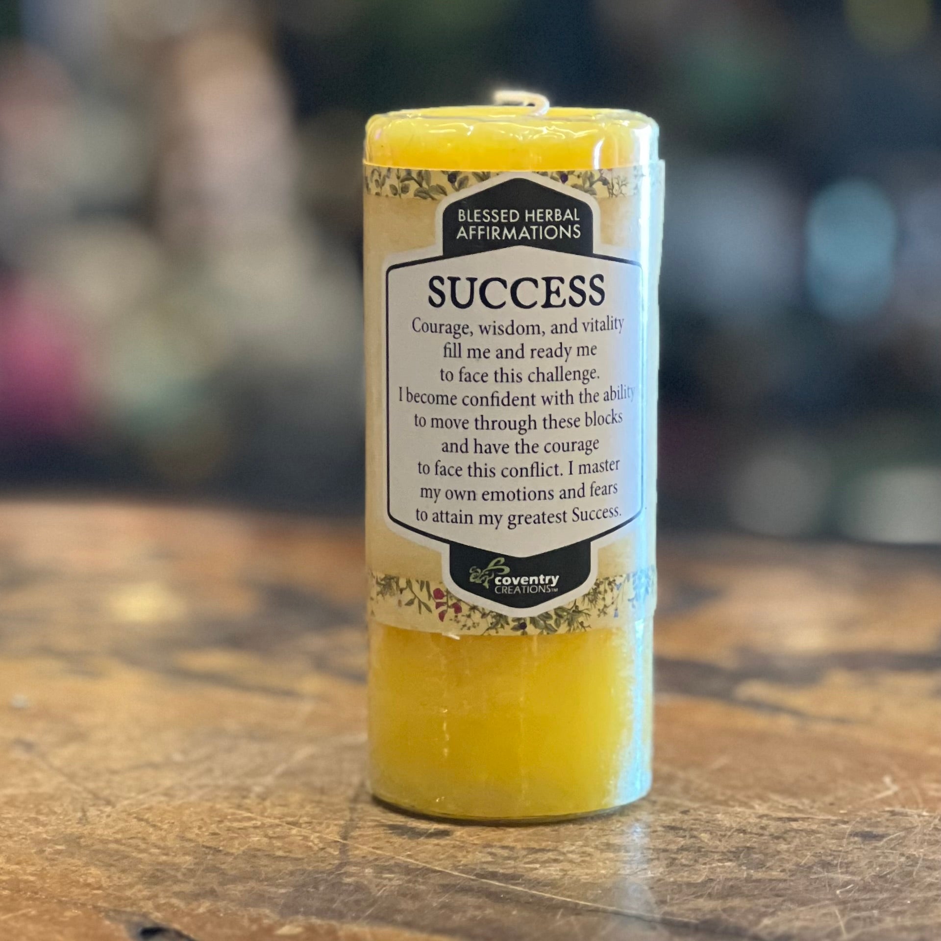 SUCCESS Affirmation Candle