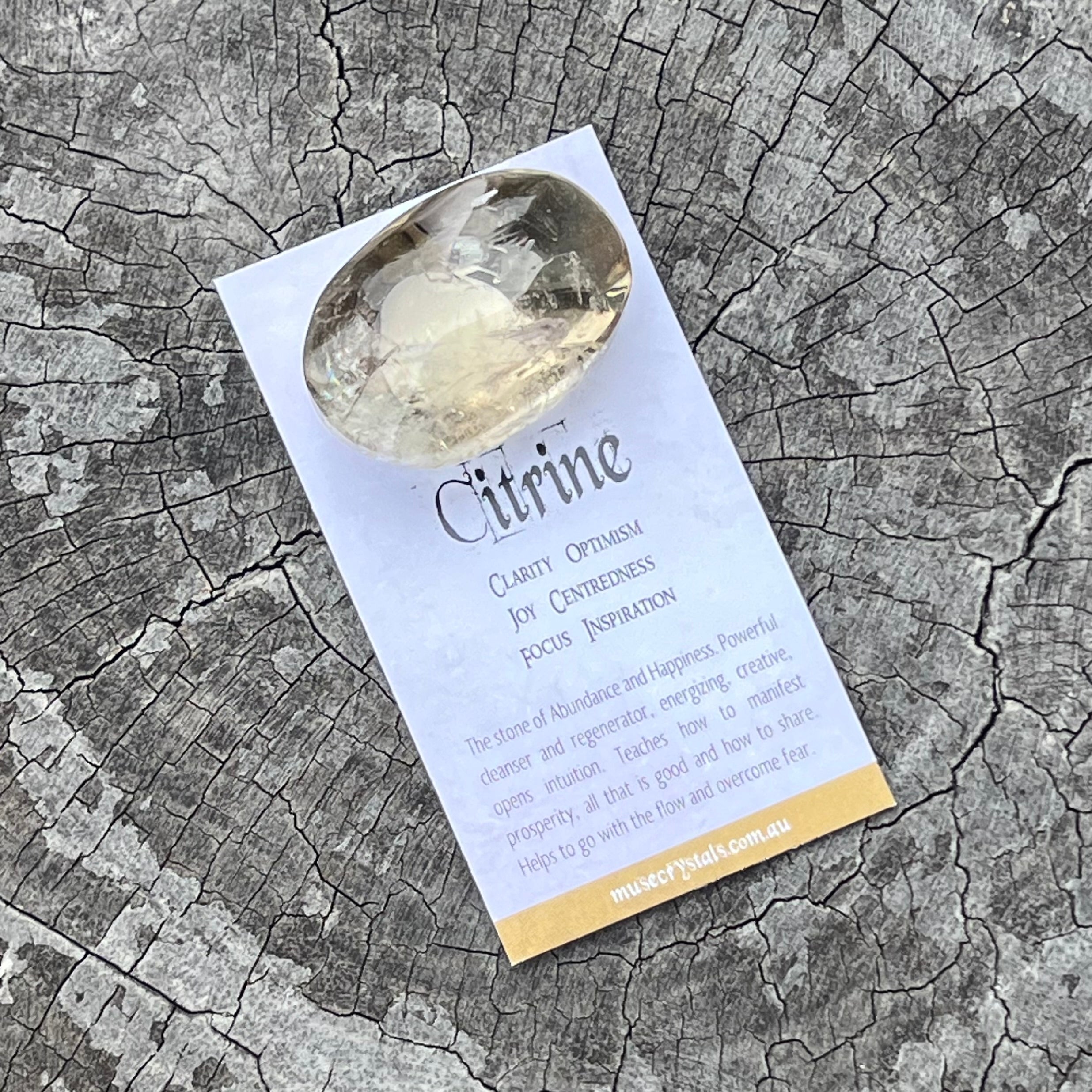Citrine ~ Specialty Boxed Crystal