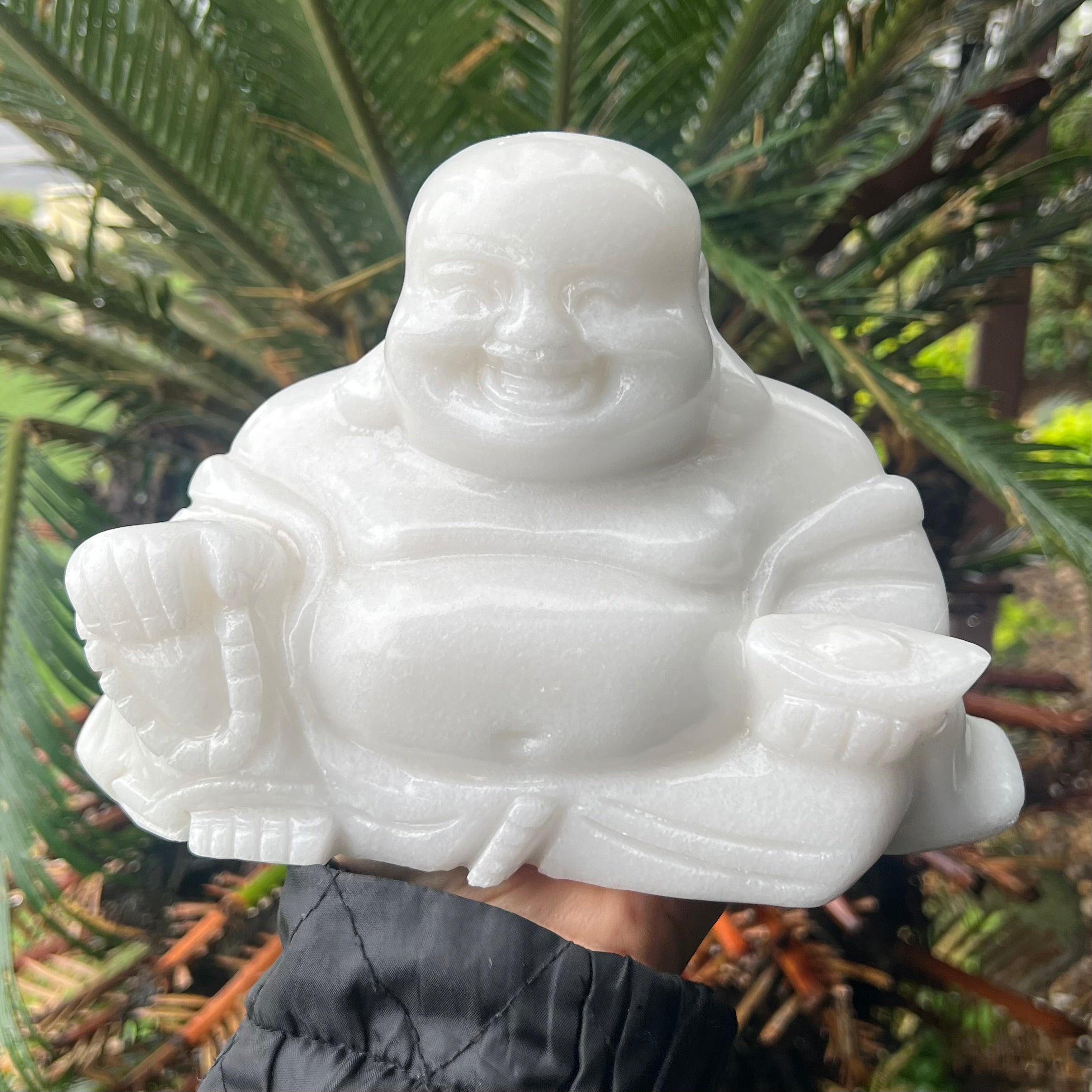 White Jade Buddha