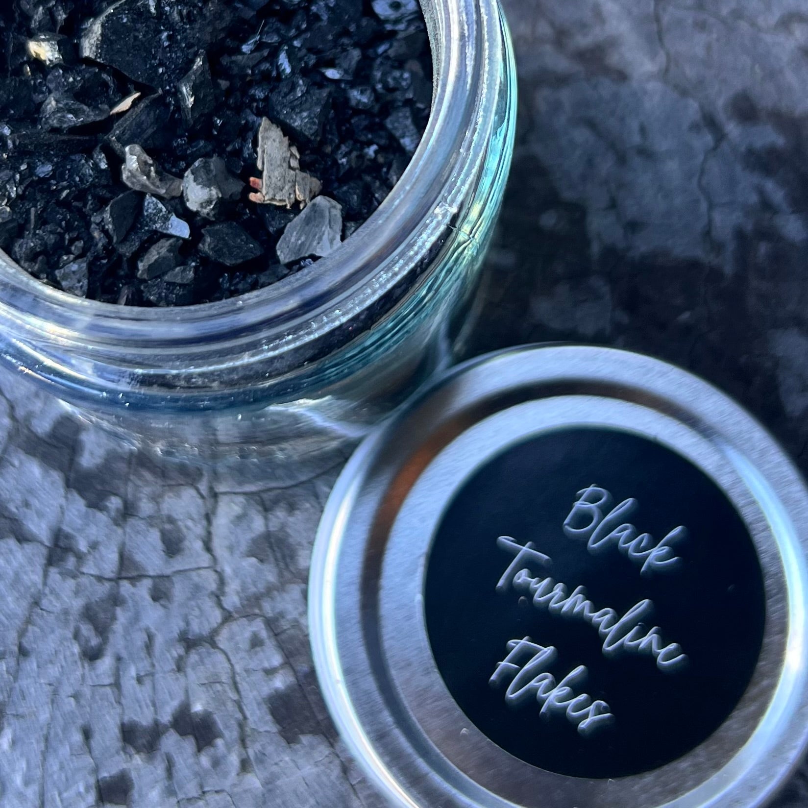 Black Tourmaline Flakes