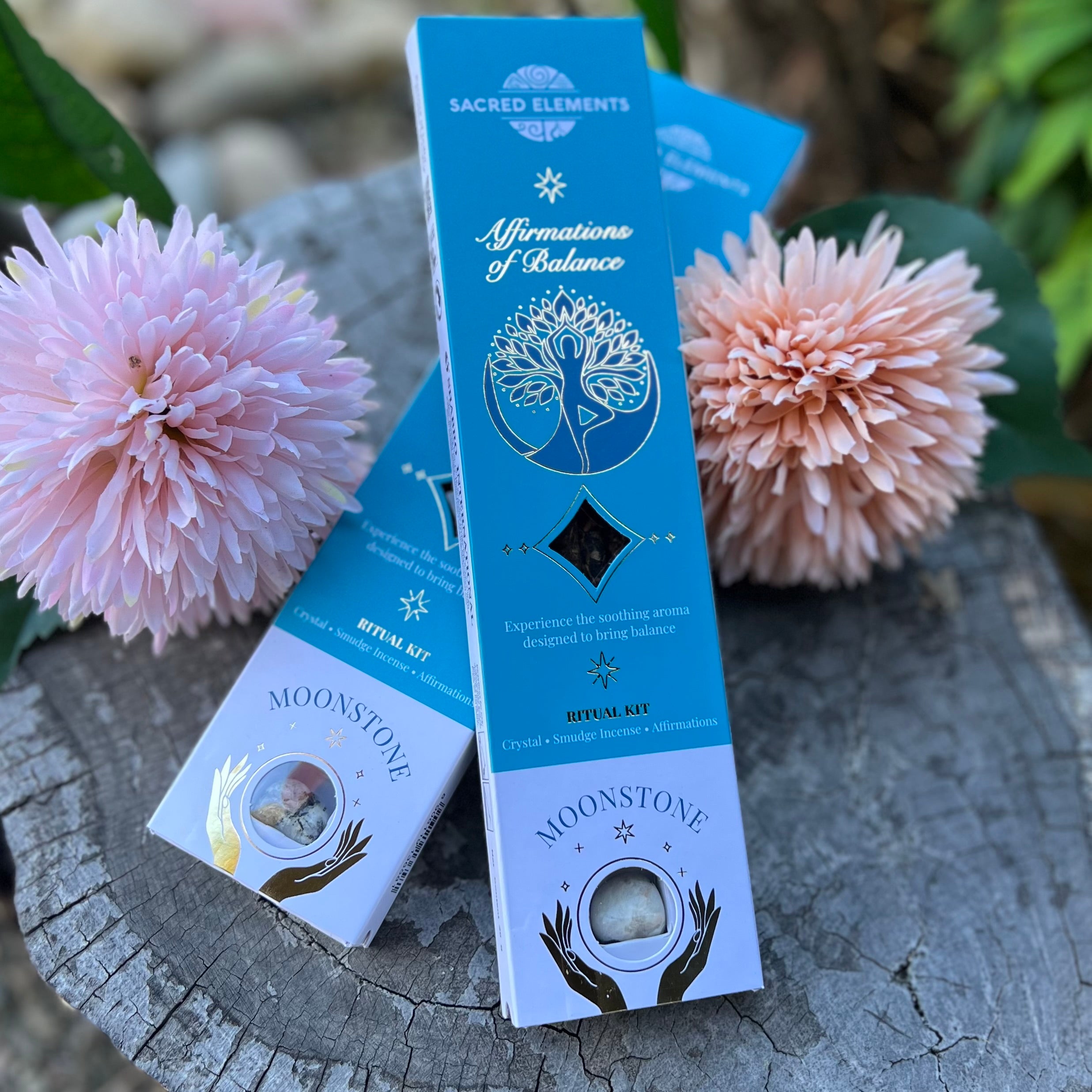 Affirmation of Balance ~ Moonstone Incense Kit