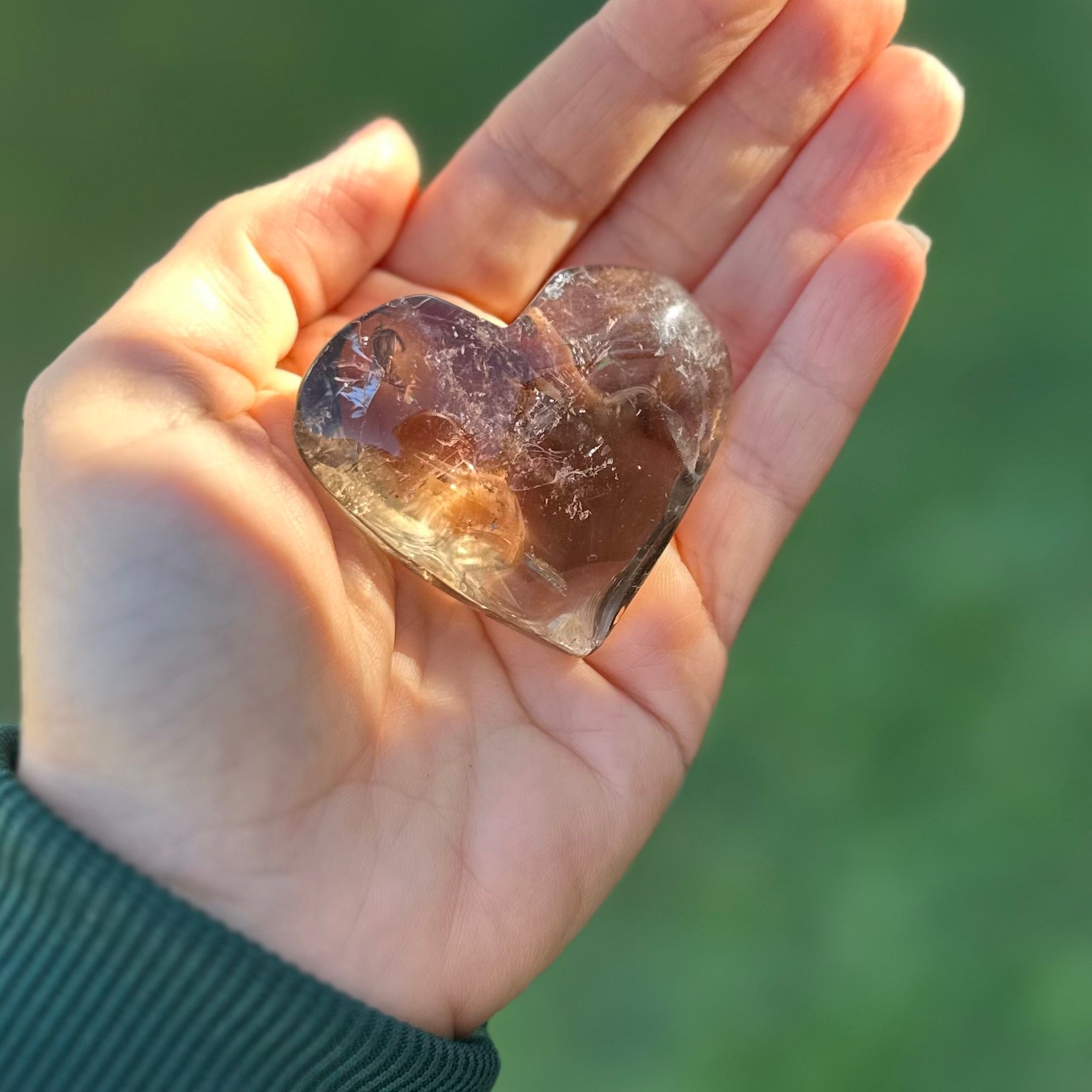 Love and Abundance ~ Citrine Heart ~ 3