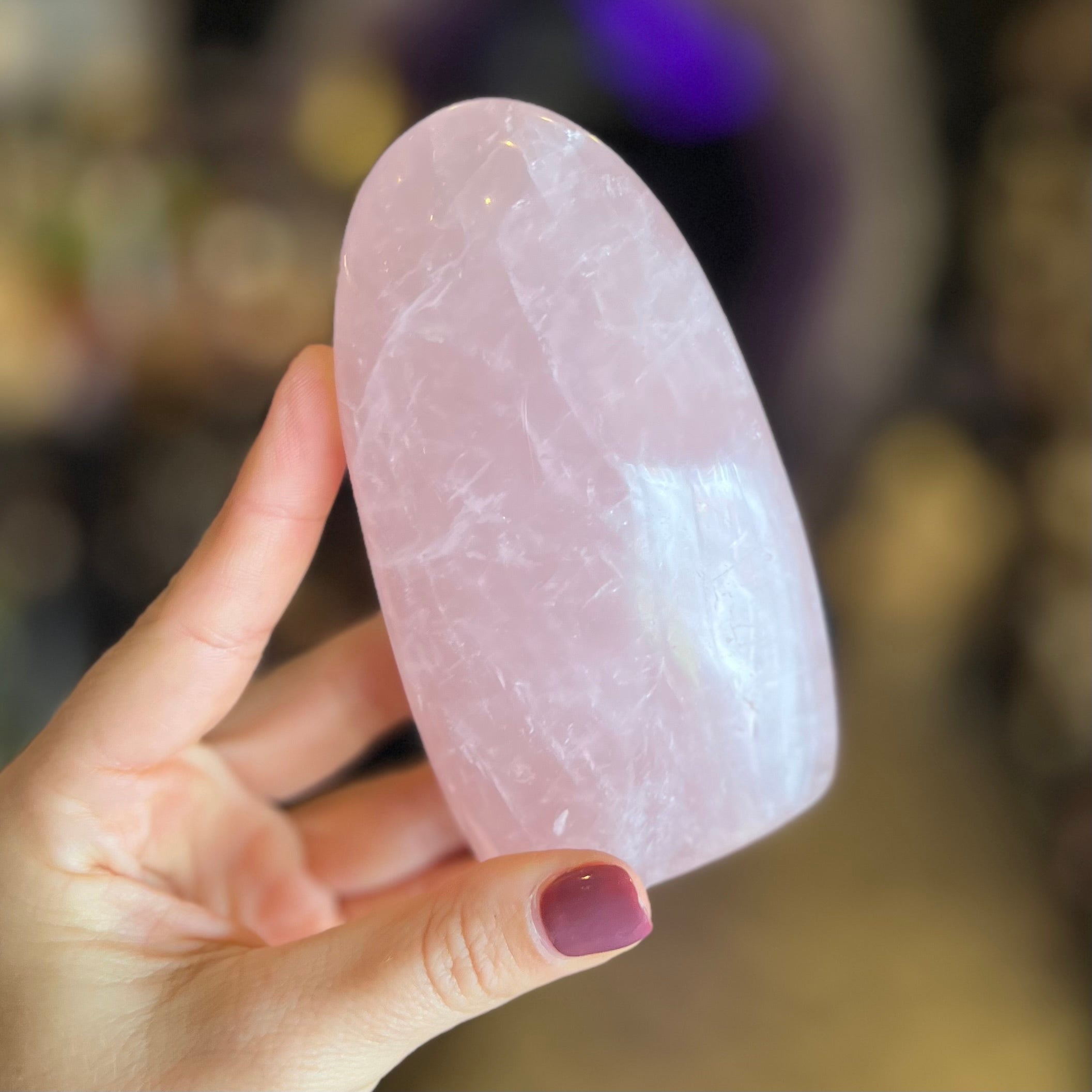 Rose Quartz Eye Freeform