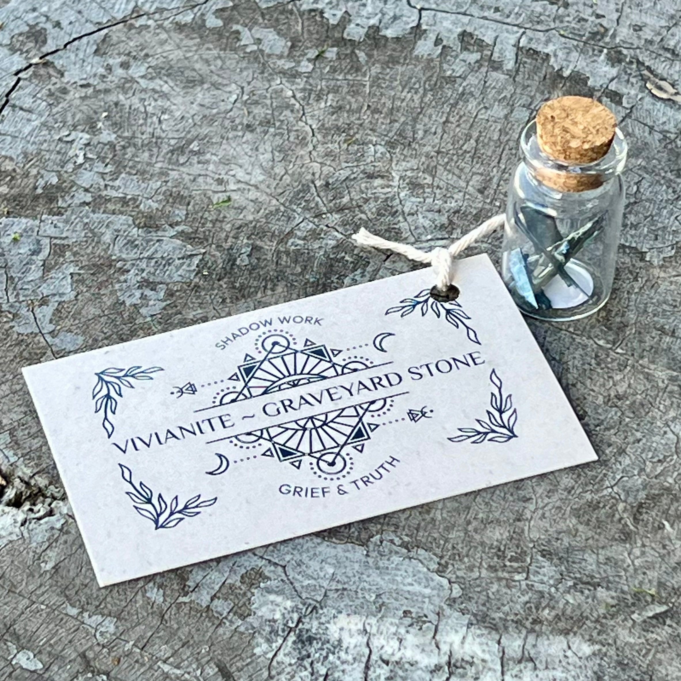 Vivianite ~ Grief and Truth