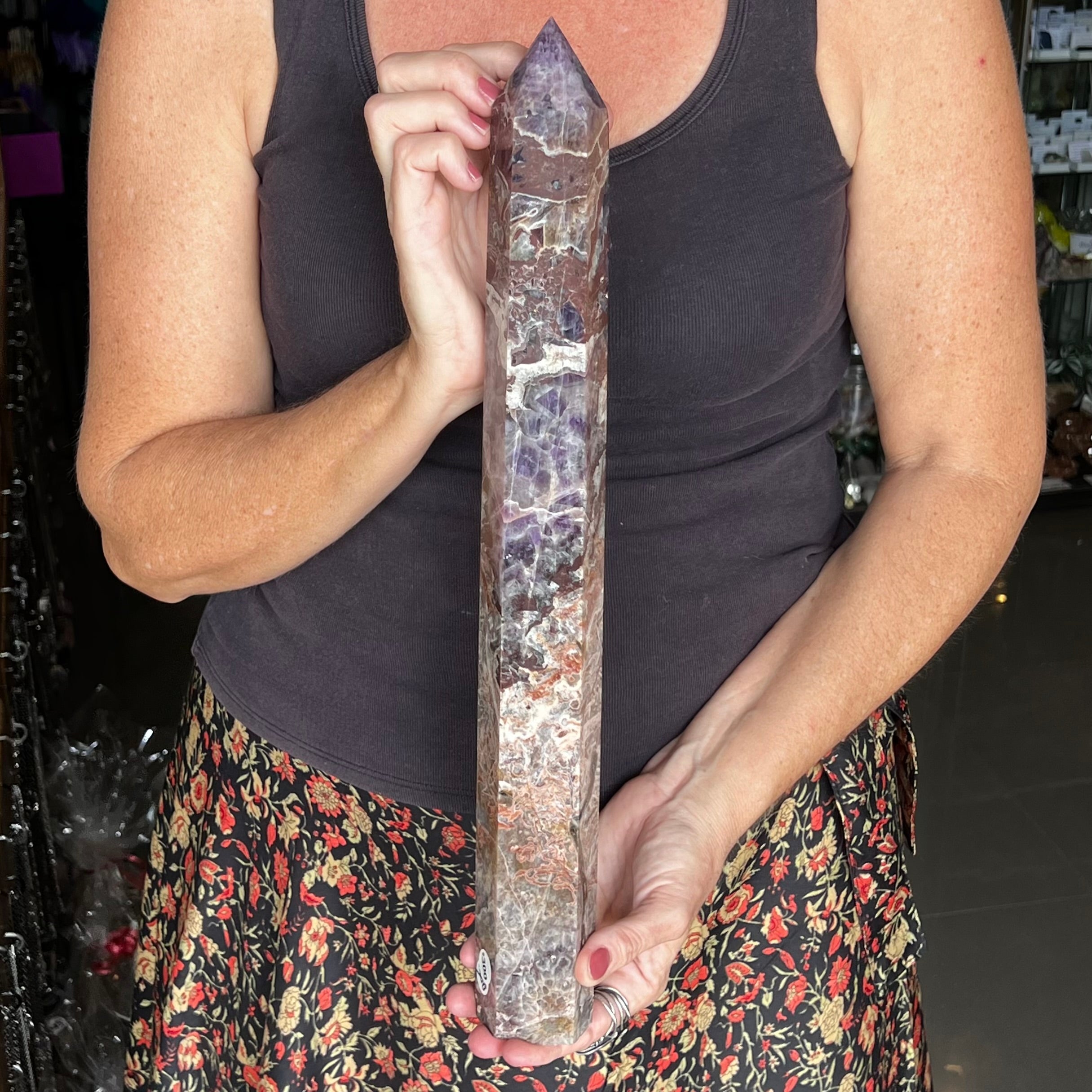 Huge Mexican Agate Tower